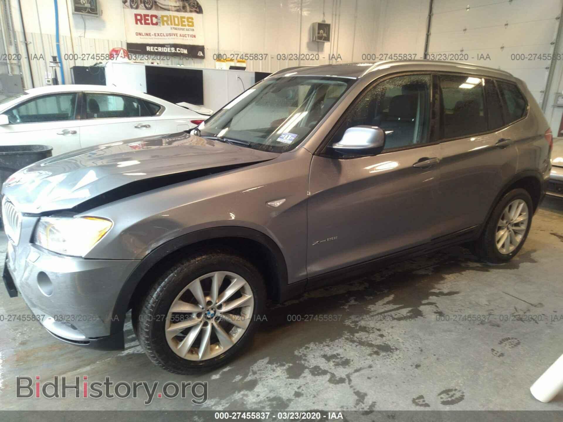 2014 BMW X3 - VIN: 5UXWX9C51E0D37979 - Фото 2