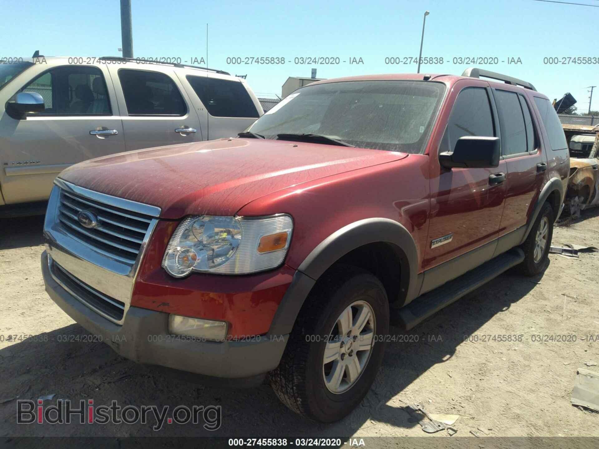 2006 FORD EXPLORER - VIN: 1FMEU73E86UA19063 - Фото 2
