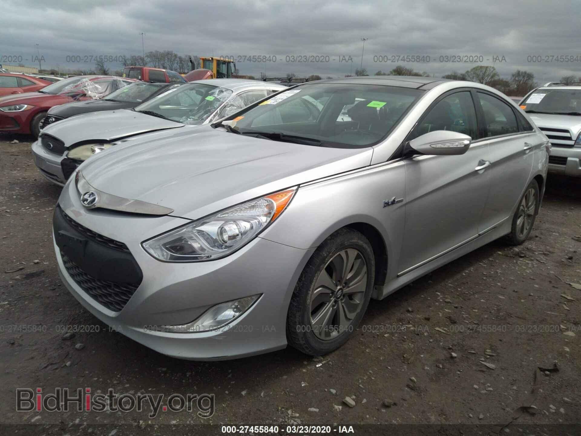 2014 HYUNDAI SONATA - VIN: KMHEC4A42EA104962 - Photo 2