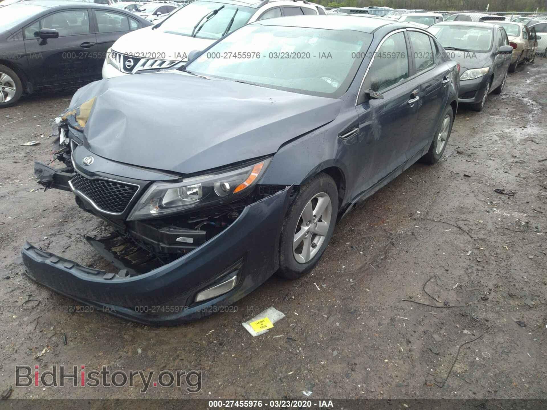 2015 KIA OPTIMA - VIN: 5XXGM4A75FG480419 - Photo 2
