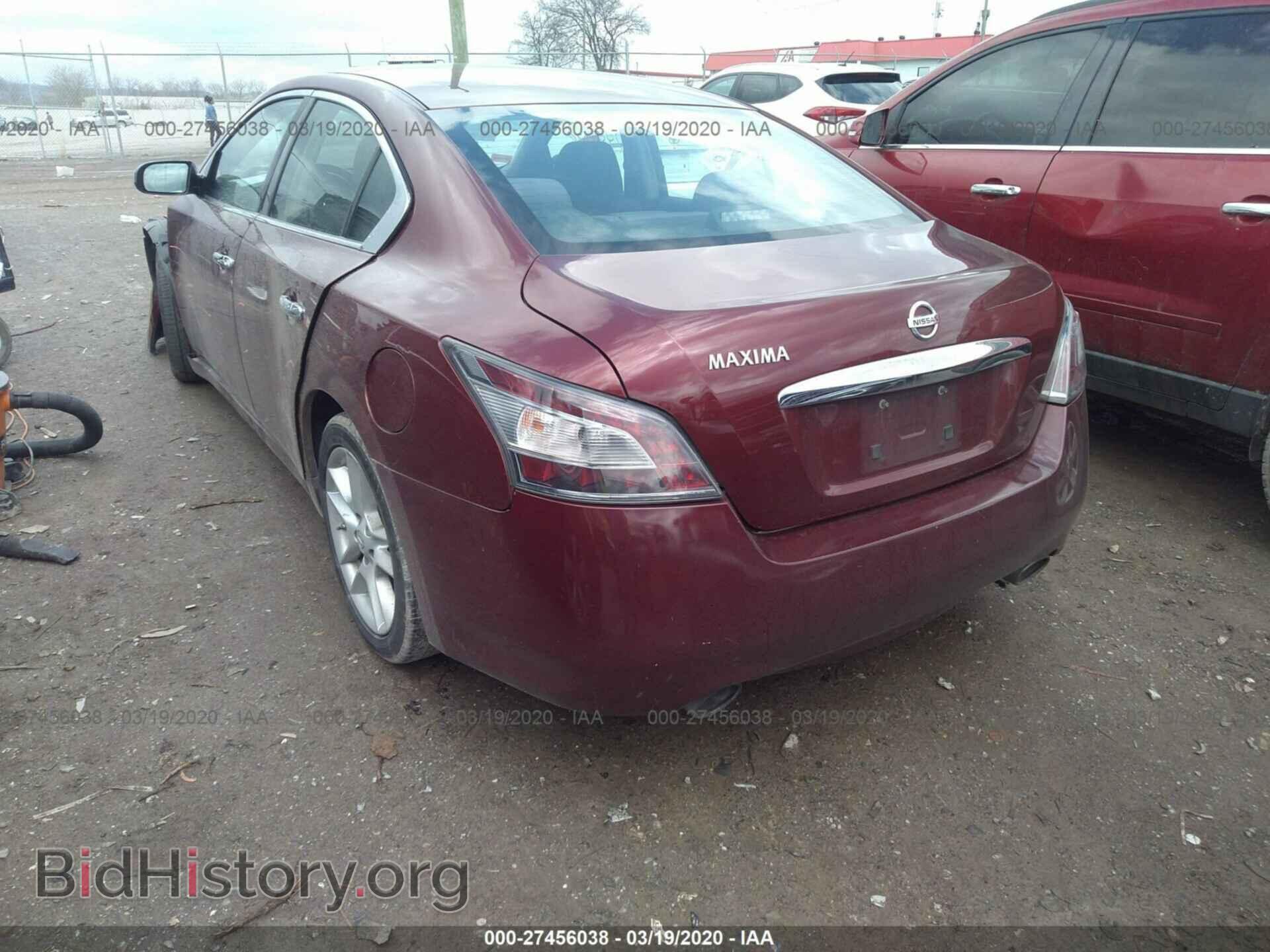 2012 NISSAN MAXIMA - VIN: 1N4AA5AP9CC829801 - Фото 3