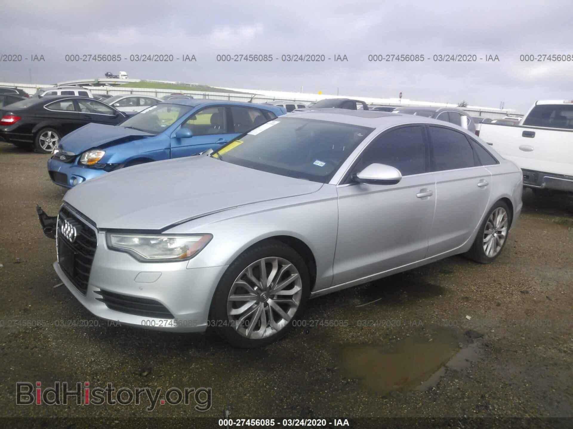 2013 AUDI A6 - VIN: WAUDFAFC9DN014248 - Photo 2