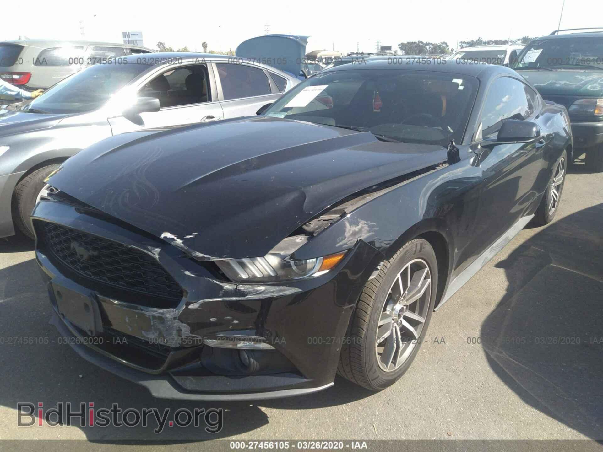 2016 FORD MUSTANG - VIN: 1FA6P8TH7G5257908 - Фото 2