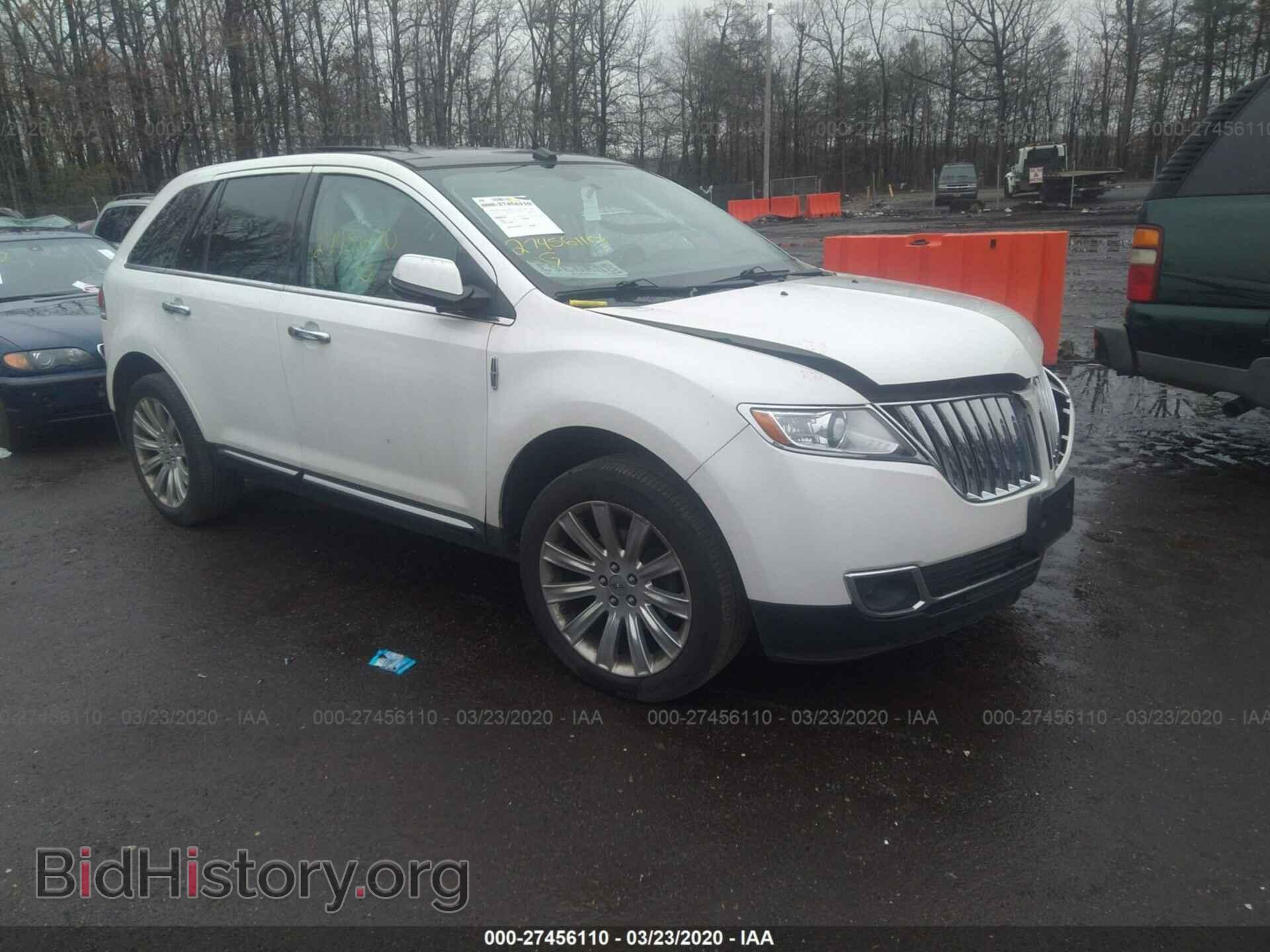 Фотография 2LMDJ8JK0CBL07829 - LINCOLN MKX 2012