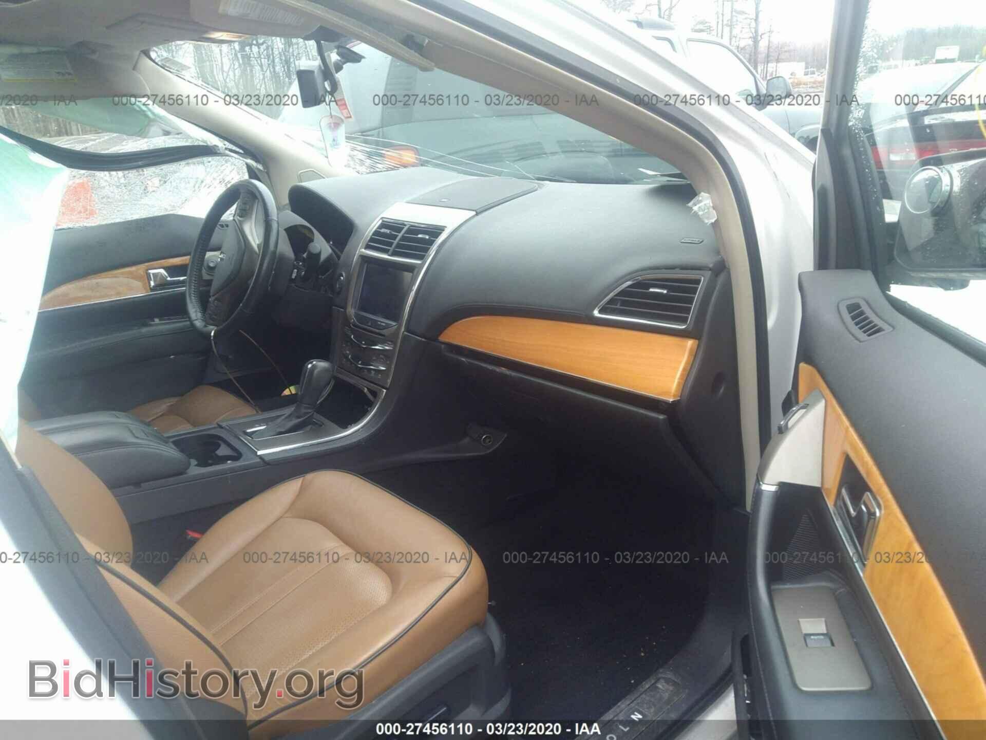 2012 LINCOLN MKX - VIN: 2LMDJ8JK0CBL07829 - Фото 5
