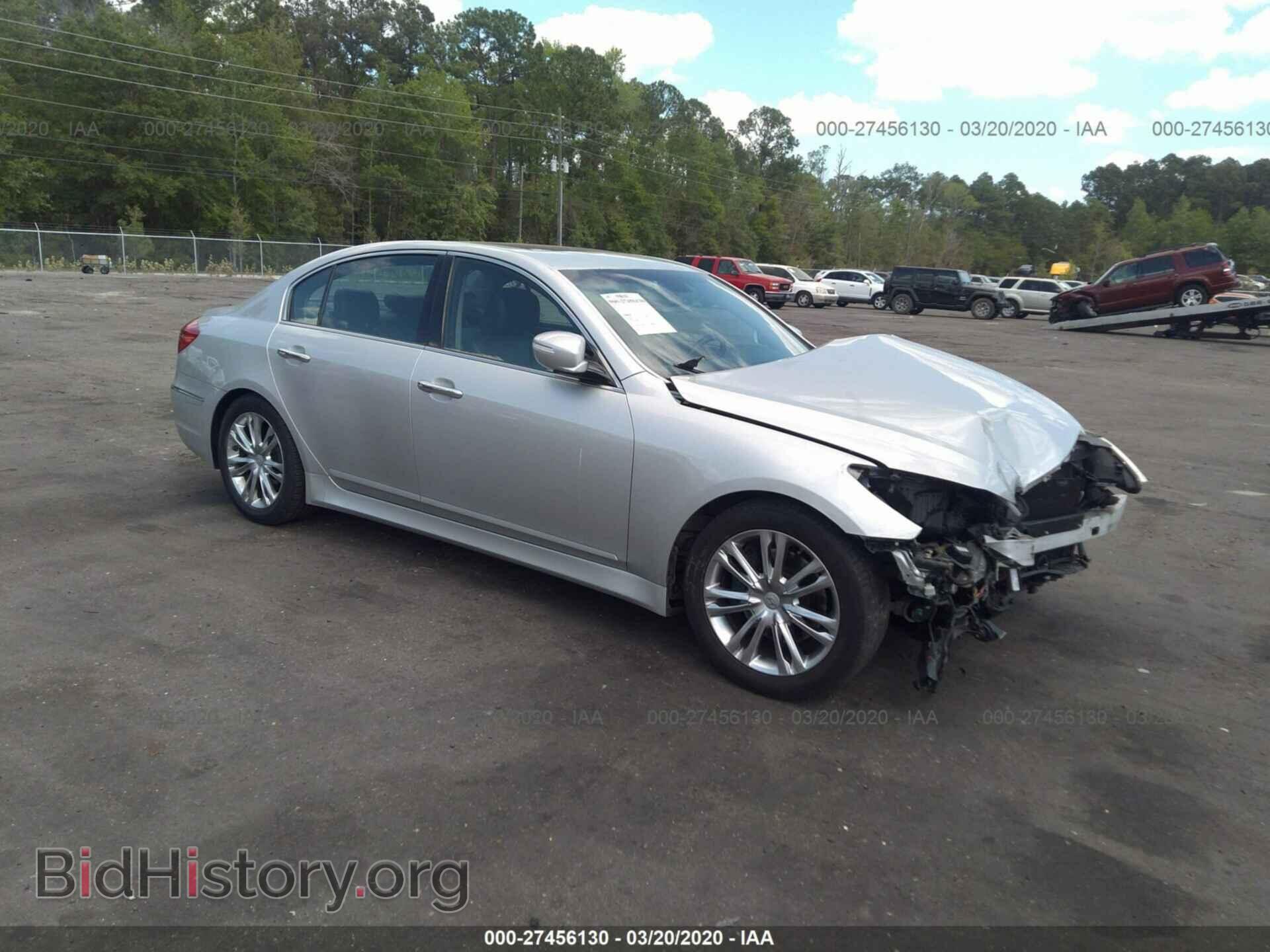 Photo KMHGC4DD4CU151345 - HYUNDAI GENESIS 2012