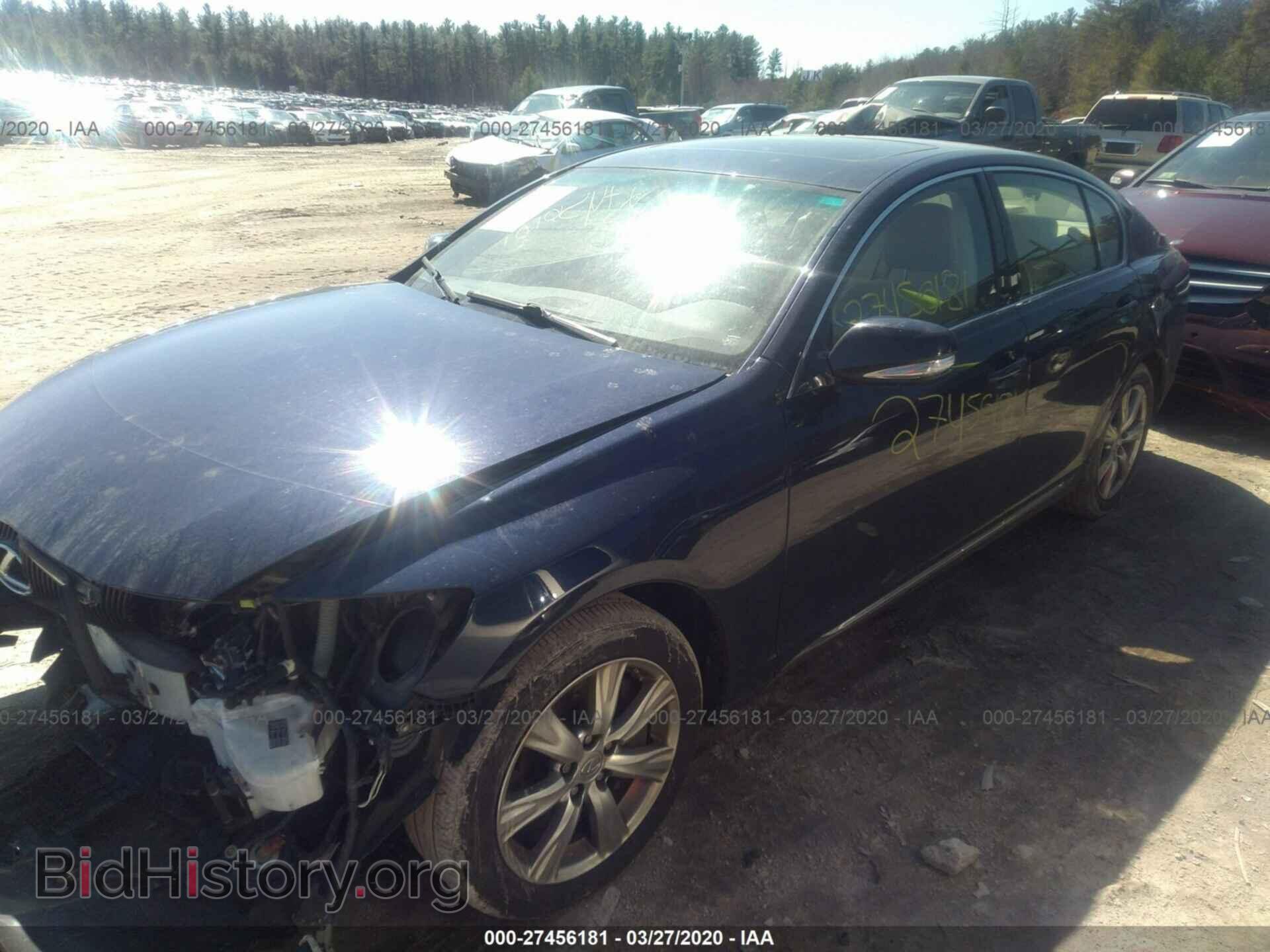 2011 LEXUS GS - VIN: JTHCE1KS0B0030166 - Photo 2