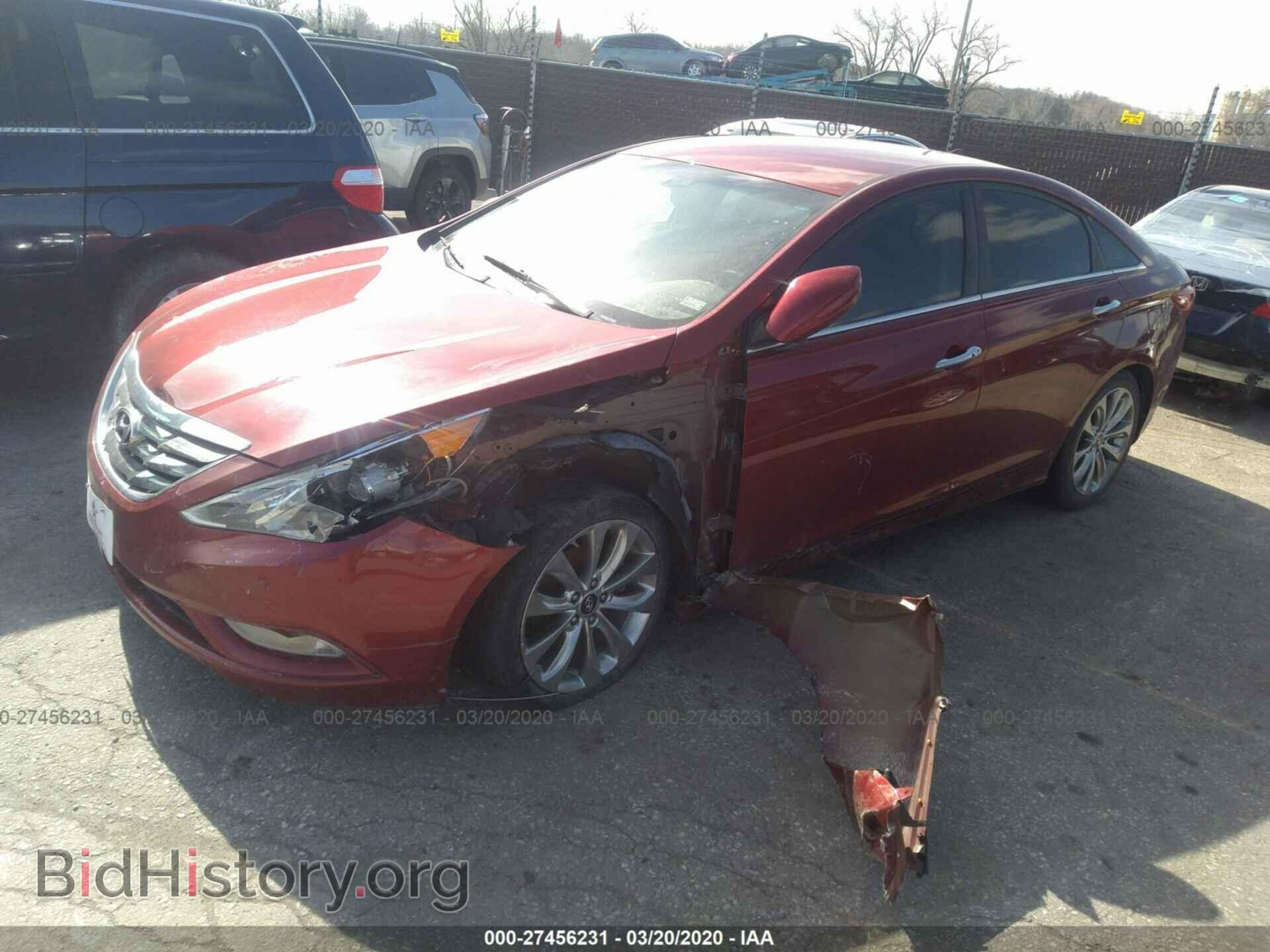 2012 HYUNDAI SONATA - VIN: 5NPEC4AC9CH389533 - Фото 2