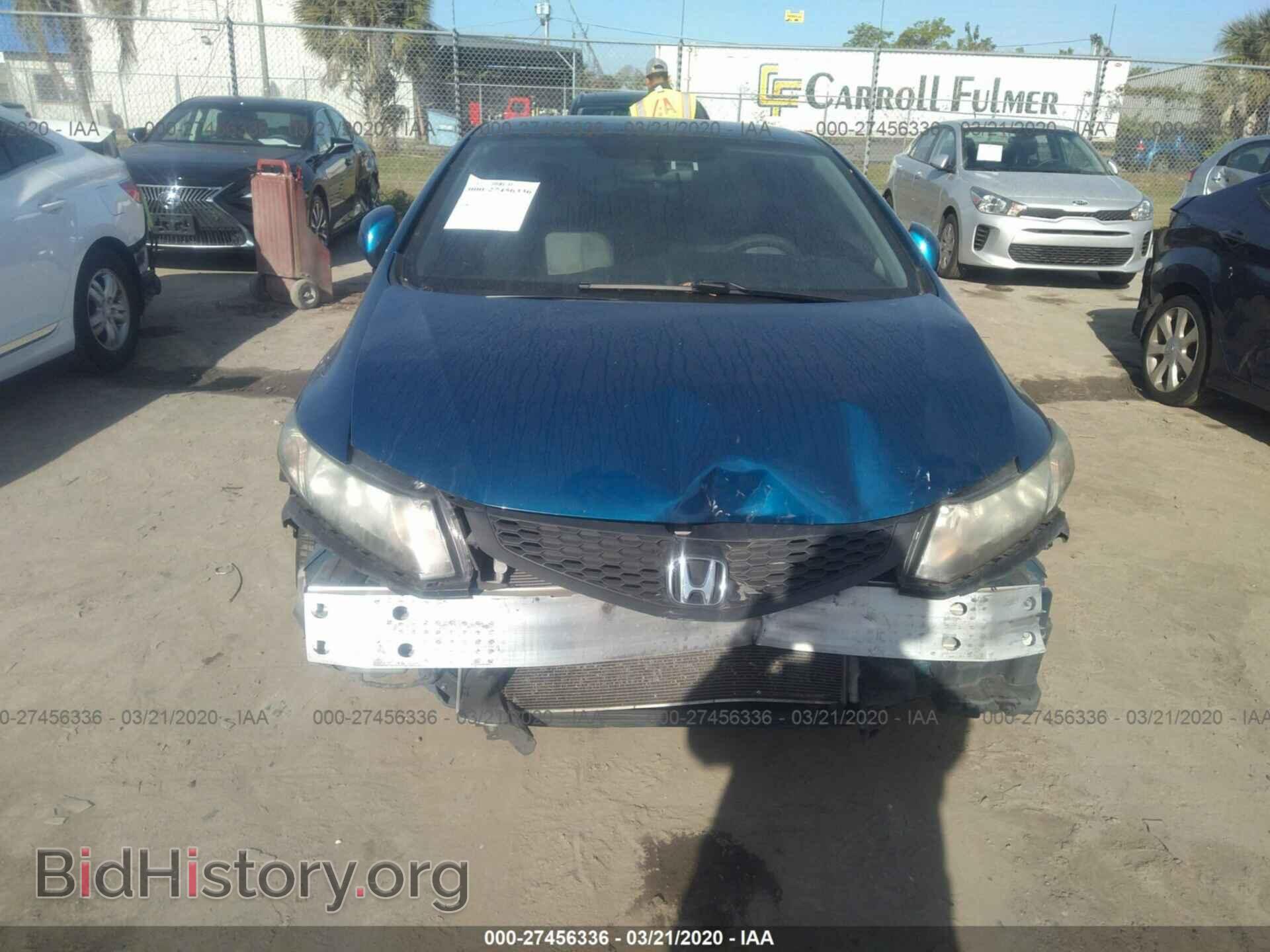 2013 HONDA CIVIC - VIN: 2HGFG3B57DH521302 - Фото 6