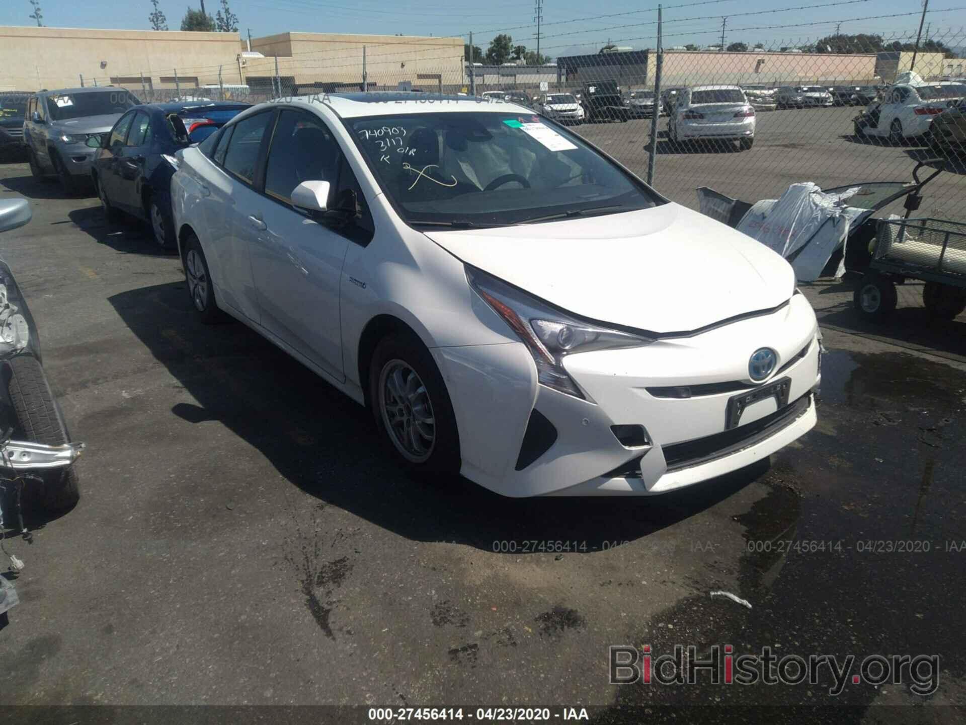 Photo JTDKARFU7G3021120 - TOYOTA PRIUS 2016