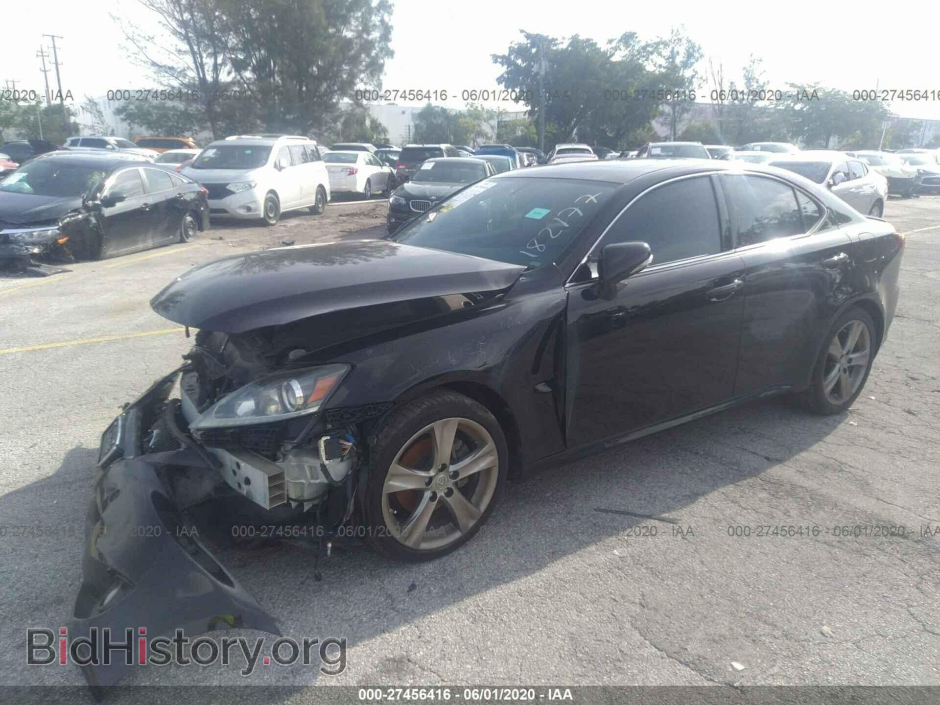 2012 LEXUS IS - VIN: JTHBF5C24C5182177 - Фото 2