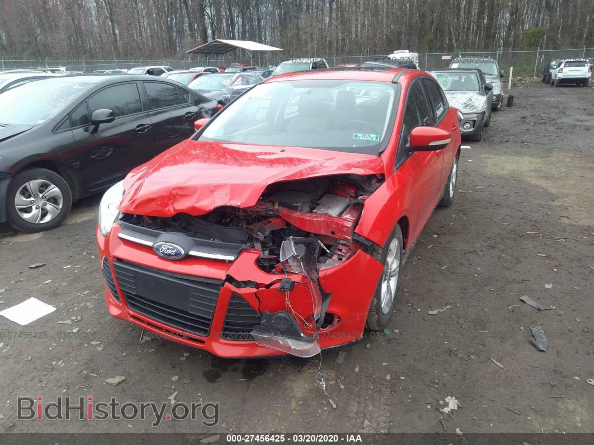 2014 FORD FOCUS - VIN: 1FADP3F20EL265598 - Фото 2