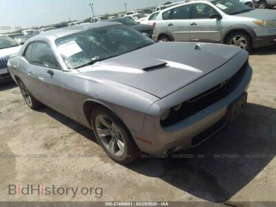 2016 Dodge CHALLENGER SXT, gray — VIN 2C3CDZAG6GH275304, IAAI