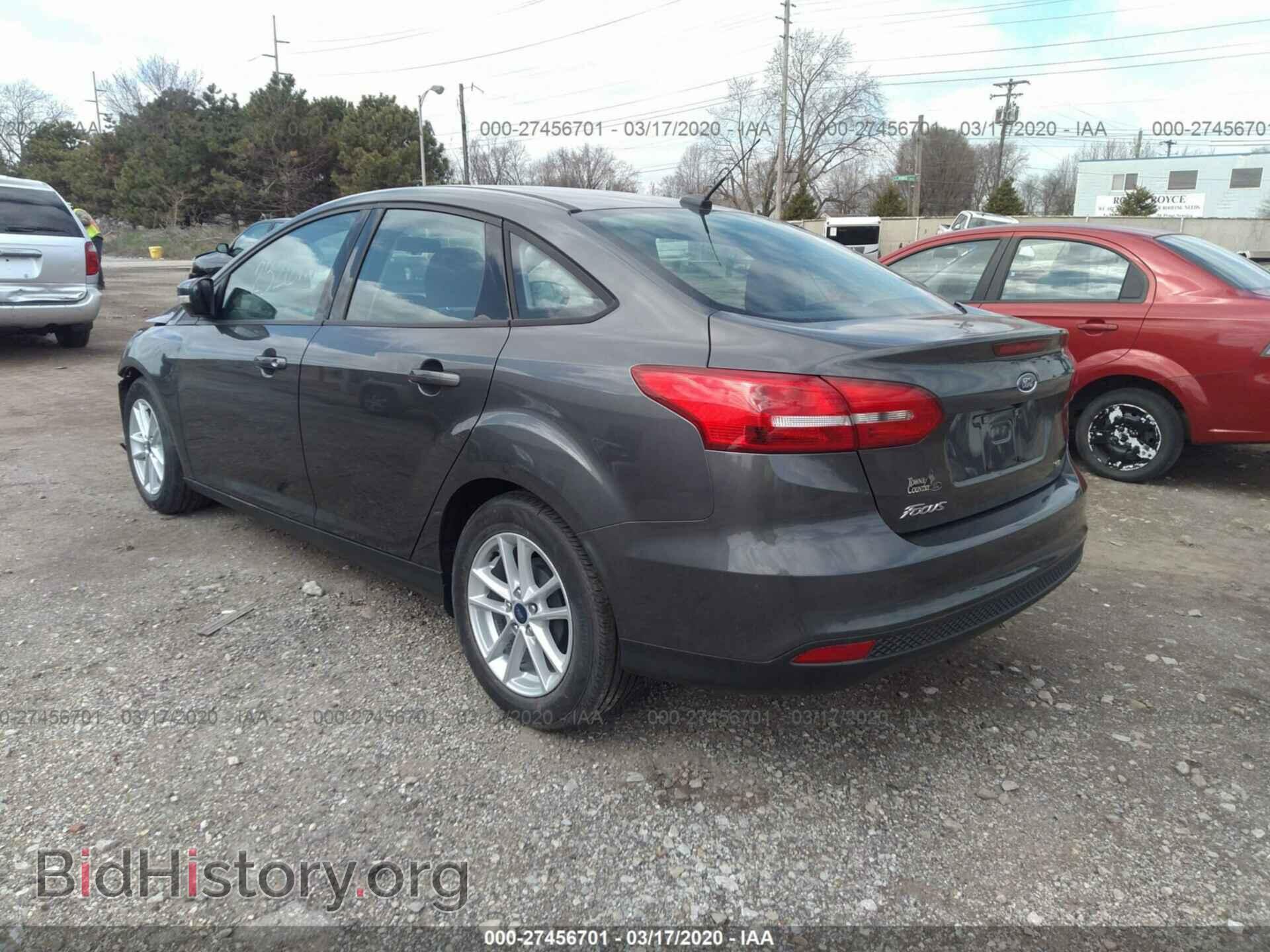 2017 FORD FOCUS - VIN: 1FADP3F23HL332182 - Фото 3