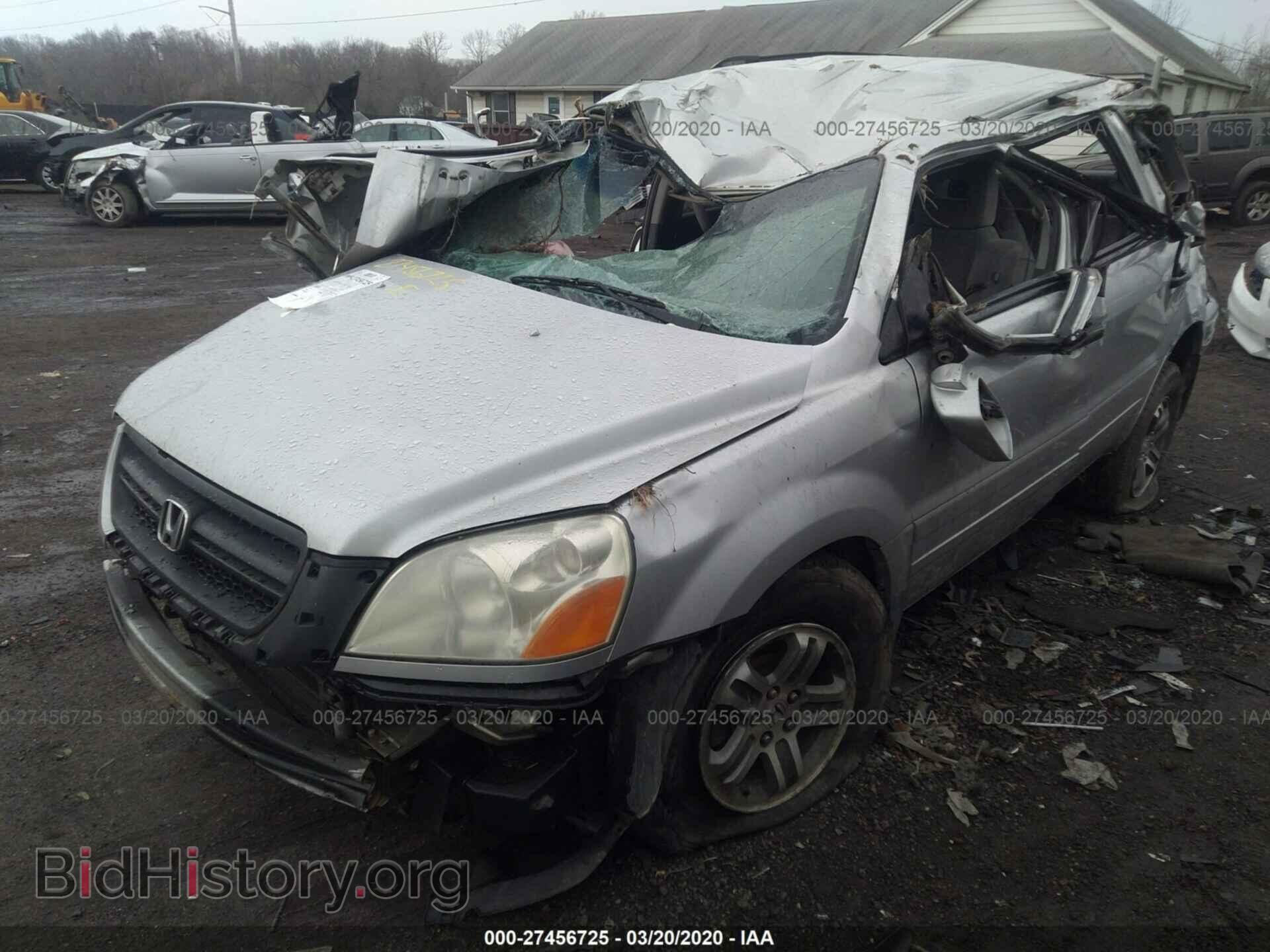2005 HONDA PILOT - VIN: 5FNYF18405B002323 - Фото 2