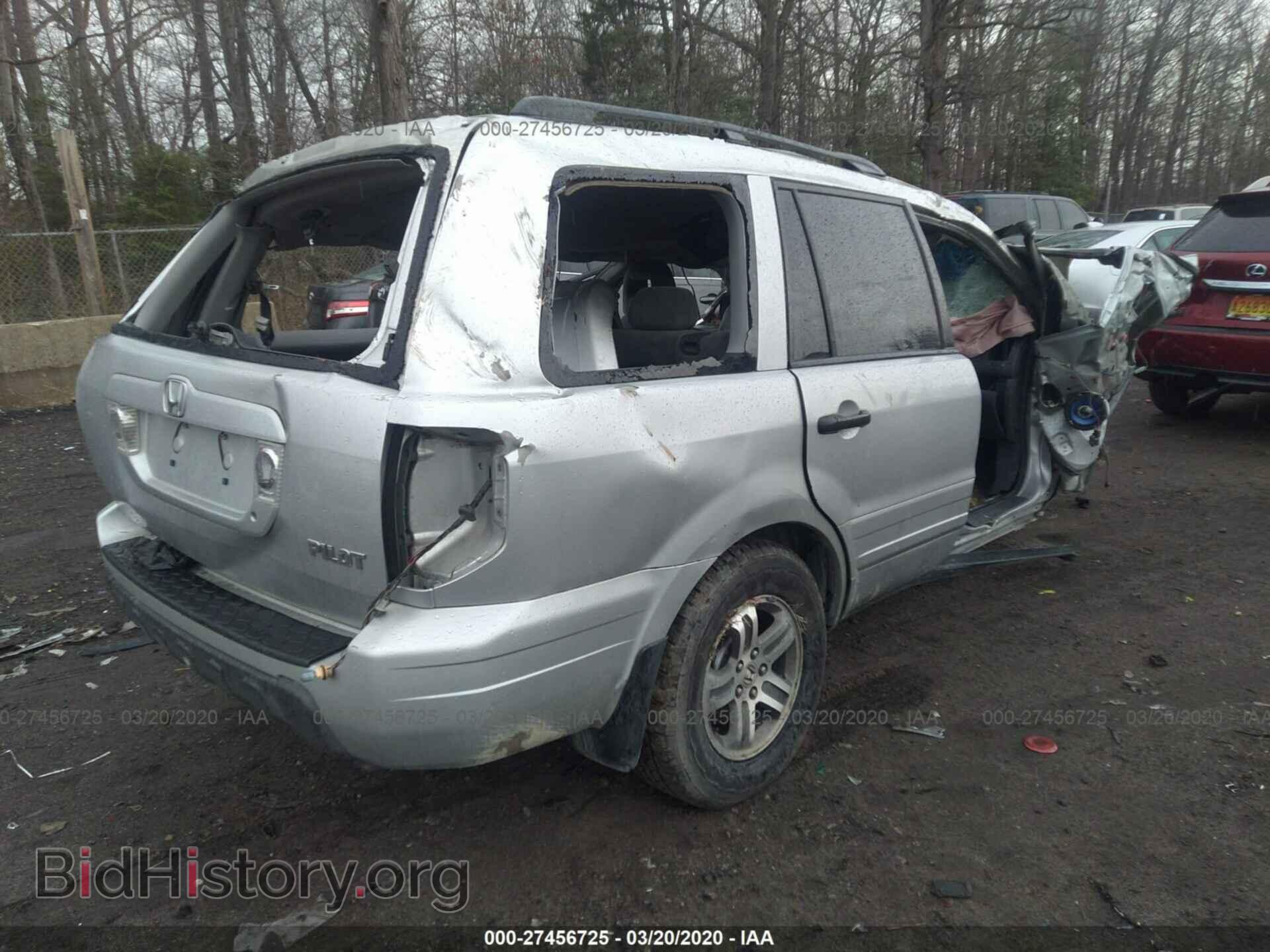 2005 HONDA PILOT - VIN: 5FNYF18405B002323 - Фото 4