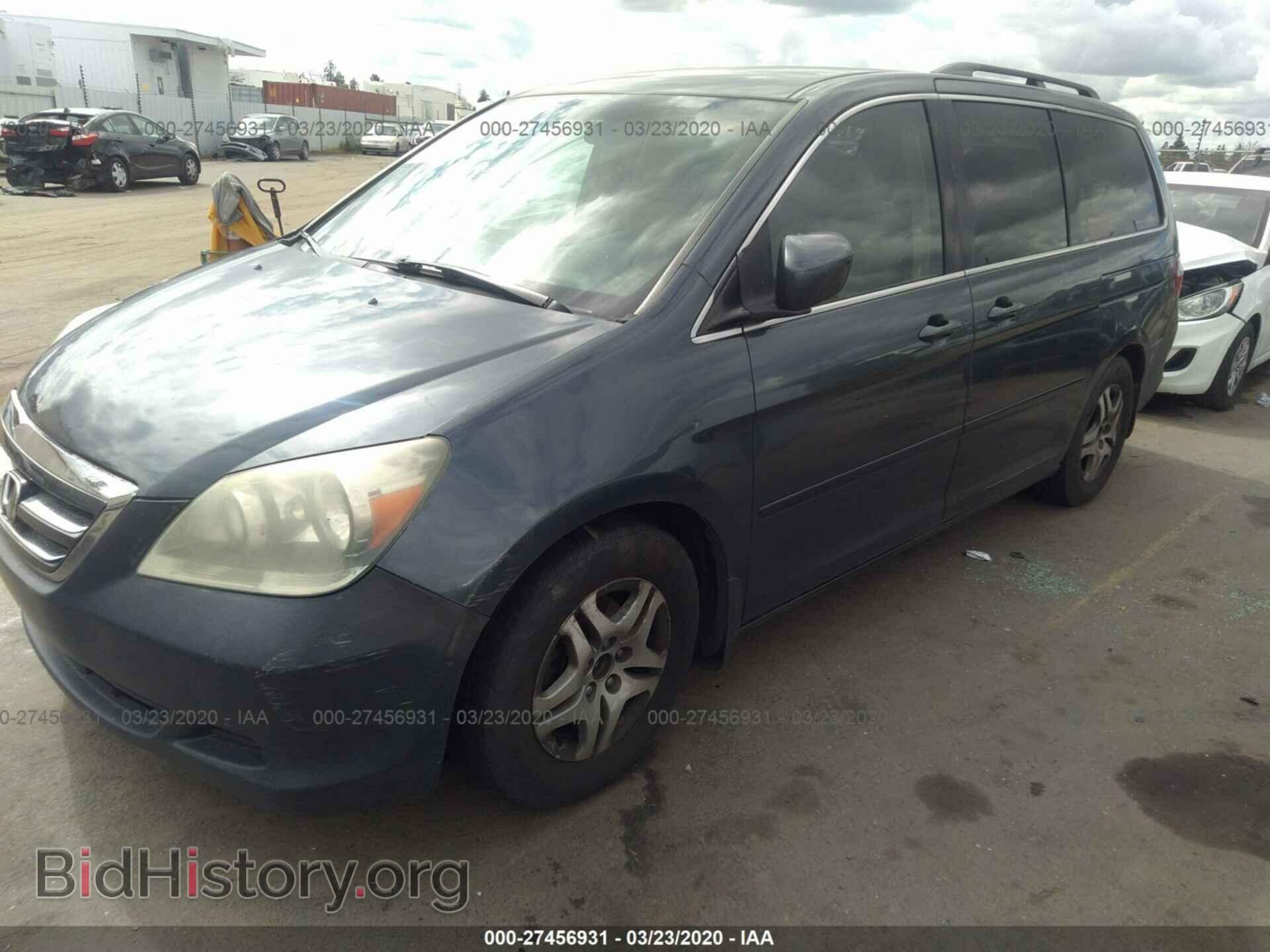2005 HONDA ODYSSEY - VIN: 5FNRL38405B064166 - Фото 2