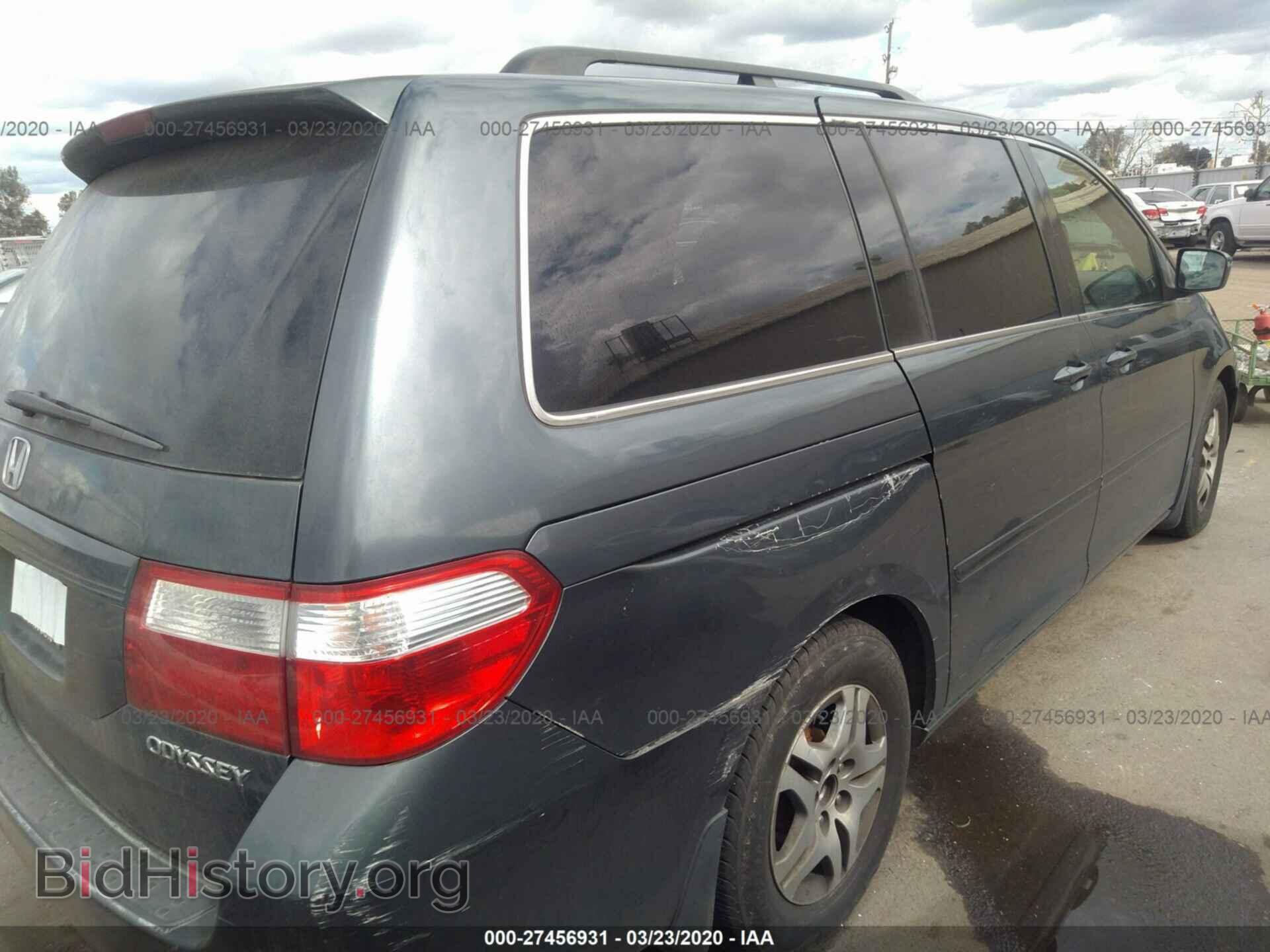 2005 HONDA ODYSSEY - VIN: 5FNRL38405B064166 - Фото 4