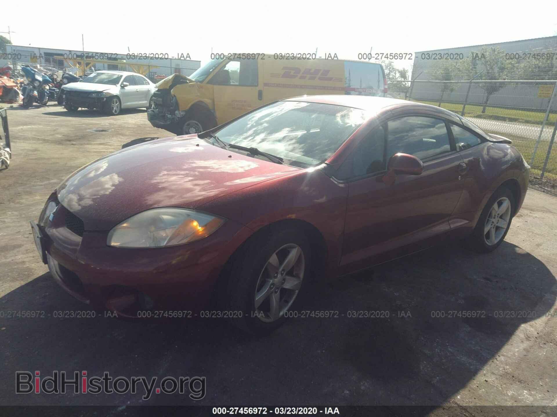 2007 MITSUBISHI ECLIPSE - VIN: 4A3AK24F97E072236 - Фото 2