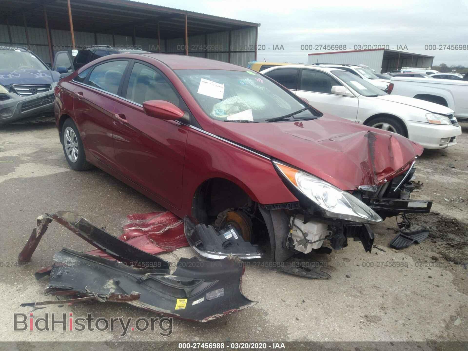 Photo 5NPEB4AC5CH379388 - HYUNDAI SONATA 2012