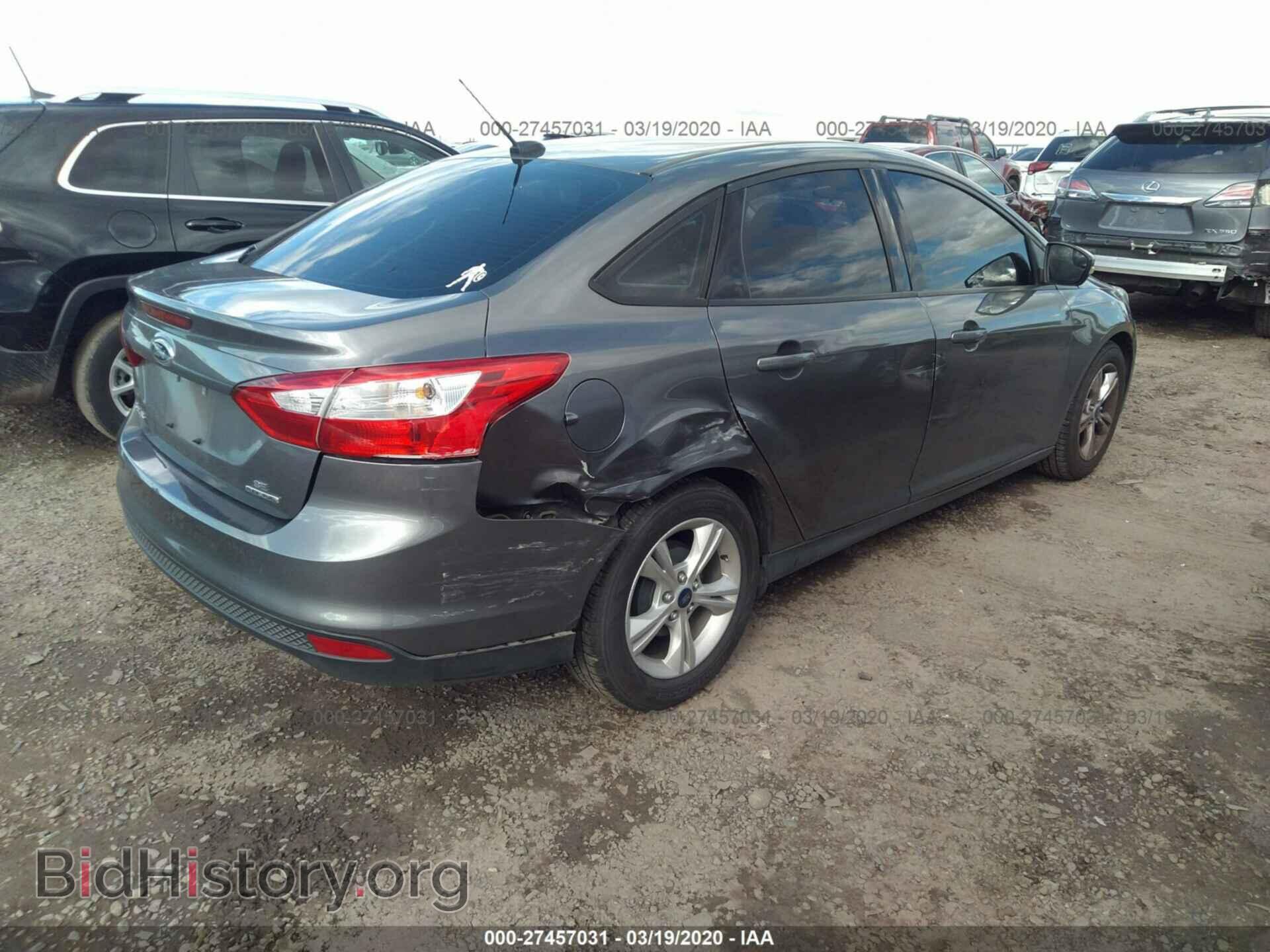 2014 FORD FOCUS - VIN: 1FADP3F28EL399534 - Фото 4