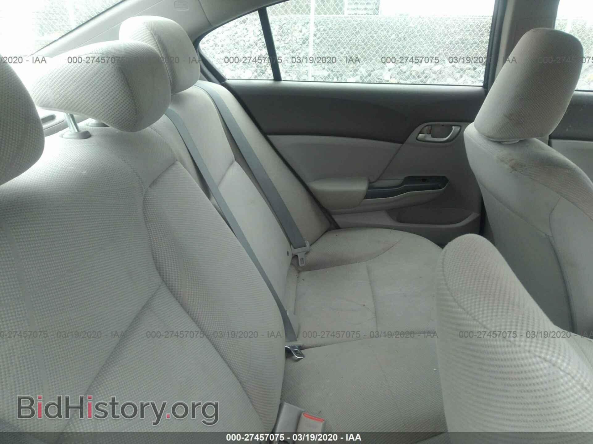 2012 HONDA CIVIC SDN - VIN: 19XFB2F52CE088242 - Фото 8