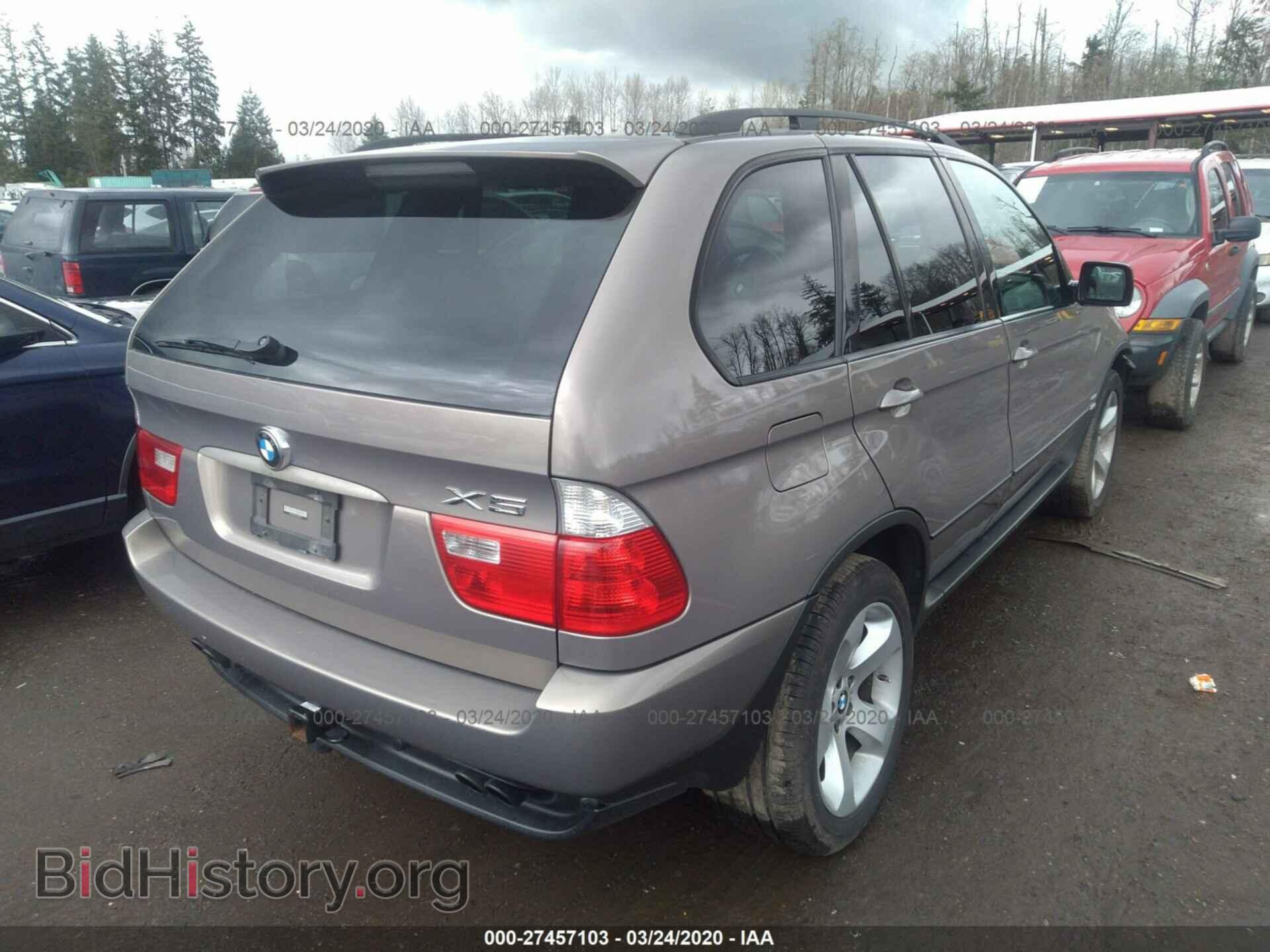 2005 BMW X5 - VIN: 5UXFB53565LV18028 - Фото 4
