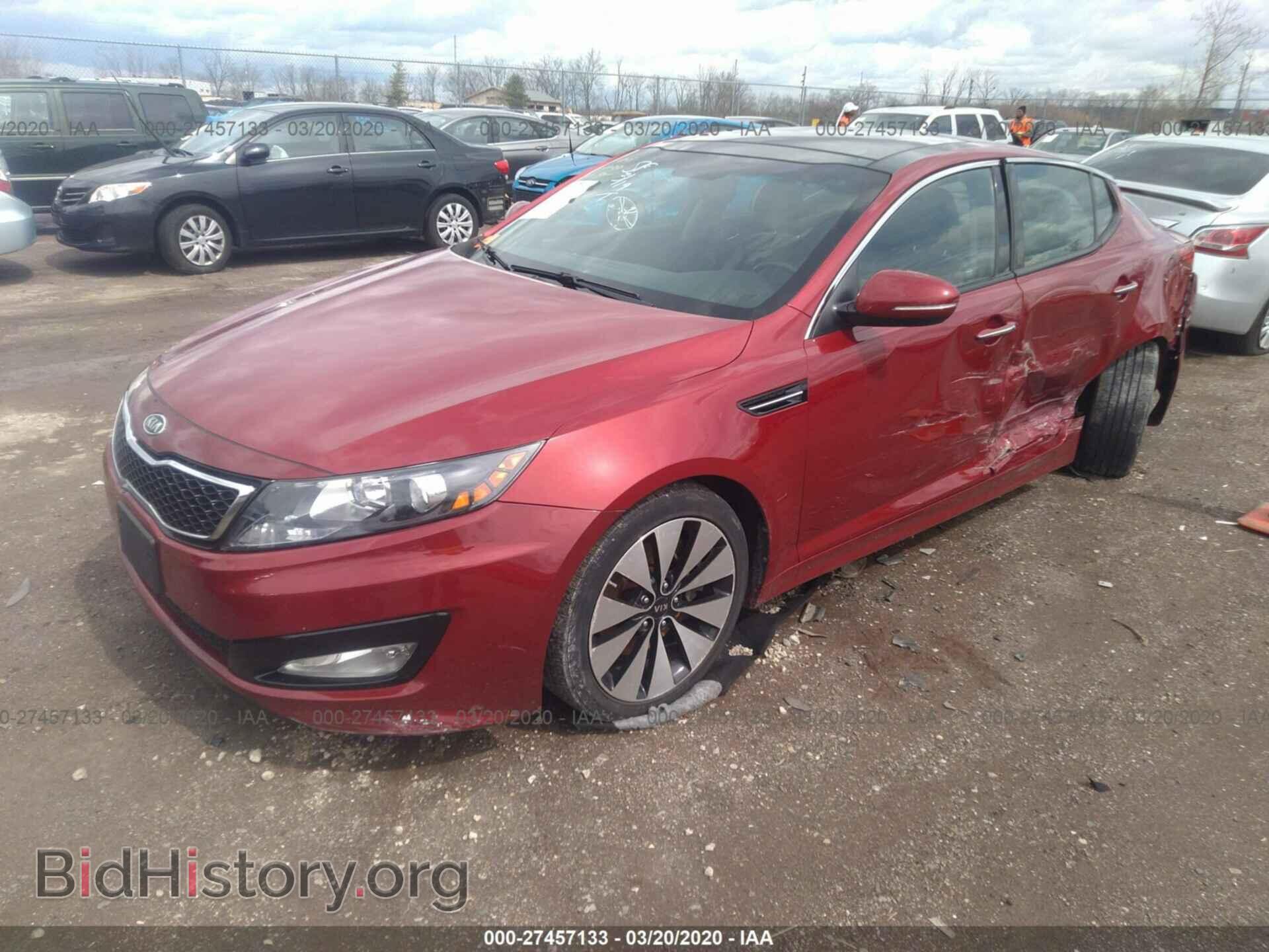 2012 KIA OPTIMA - VIN: 5XXGR4A69CG014660 - Фото 2