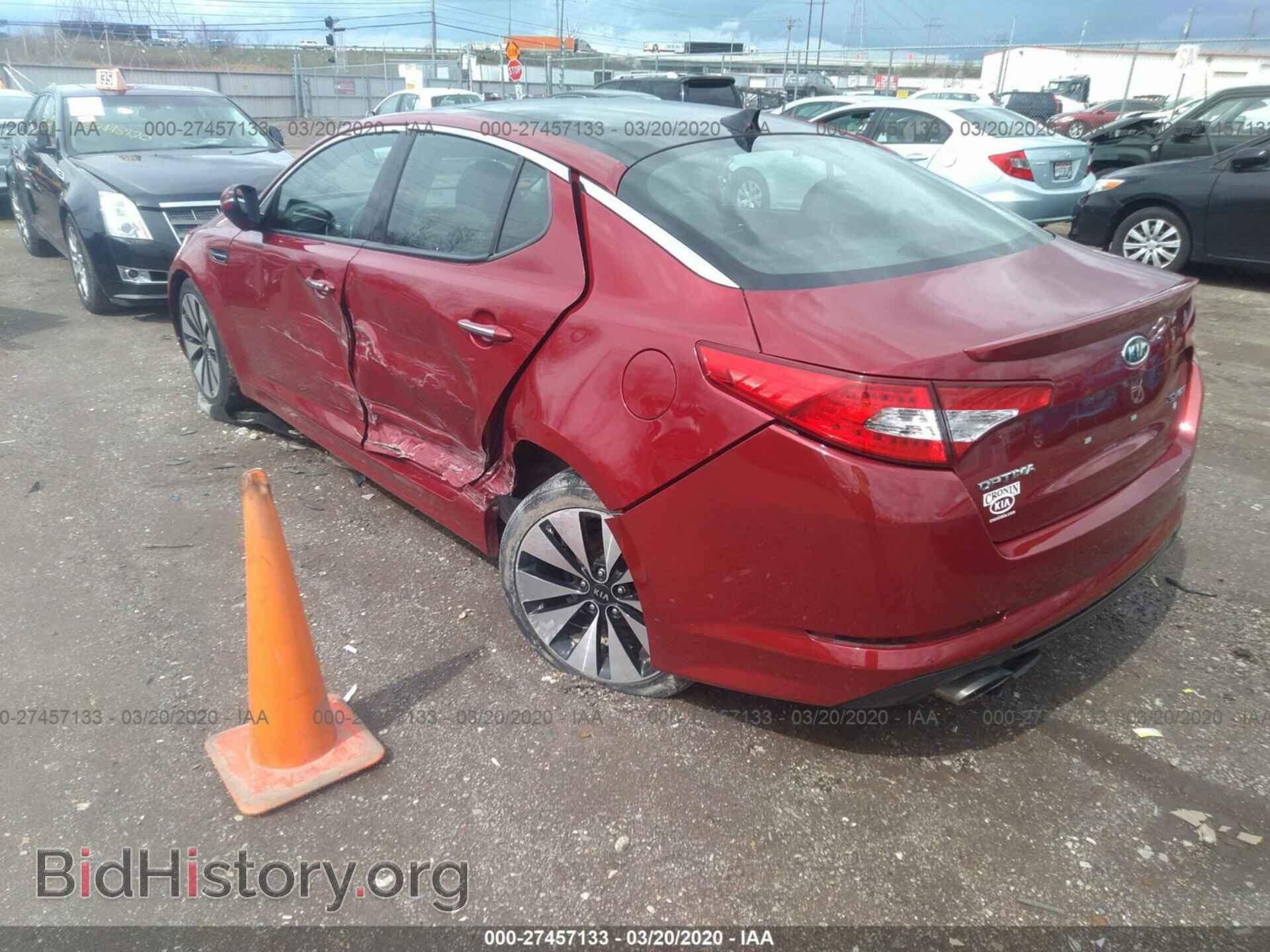 2012 KIA OPTIMA - VIN: 5XXGR4A69CG014660 - Фото 3