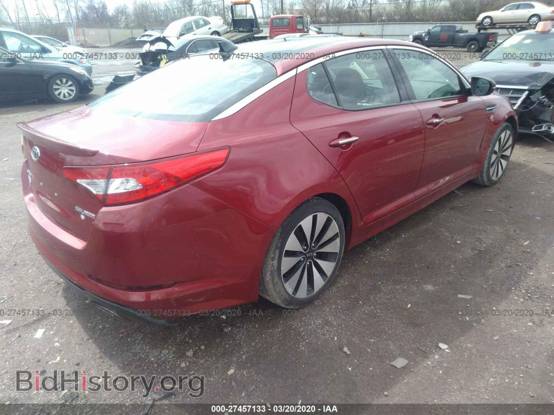 2012 KIA OPTIMA - VIN: 5XXGR4A69CG014660 - Фото 4