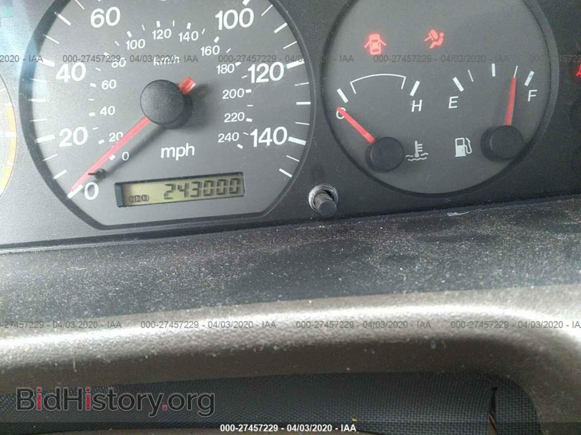 2001 MAZDA 626 - VIN: 1YVGF22C815212773 - Фото 7