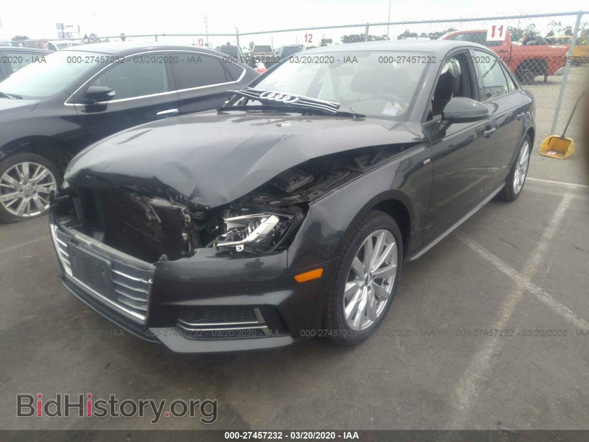 2018 AUDI A4 - VIN: WAUKMAF42JA073067 - Фото 2