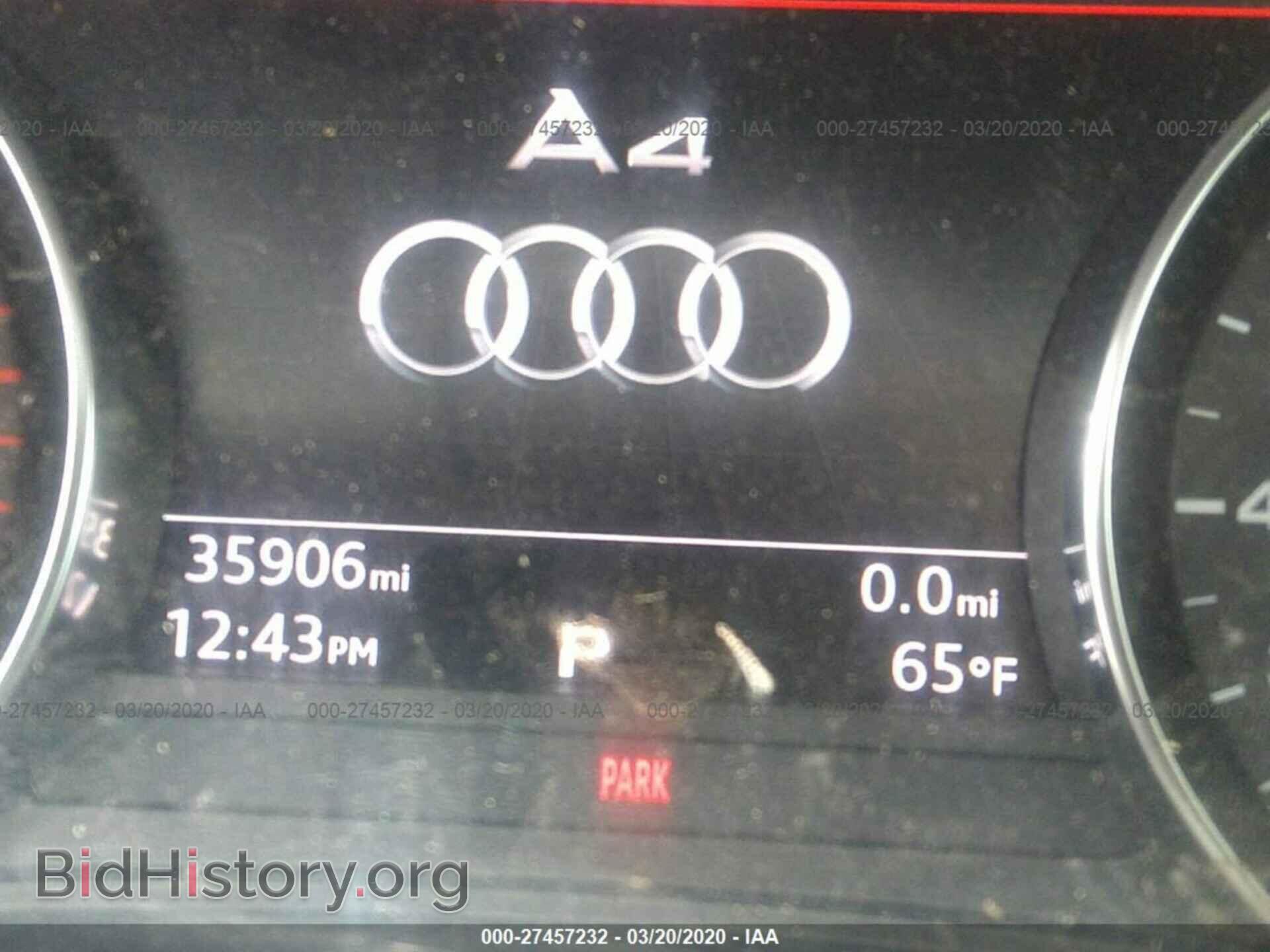 2018 AUDI A4 - VIN: WAUKMAF42JA073067 - Фото 7