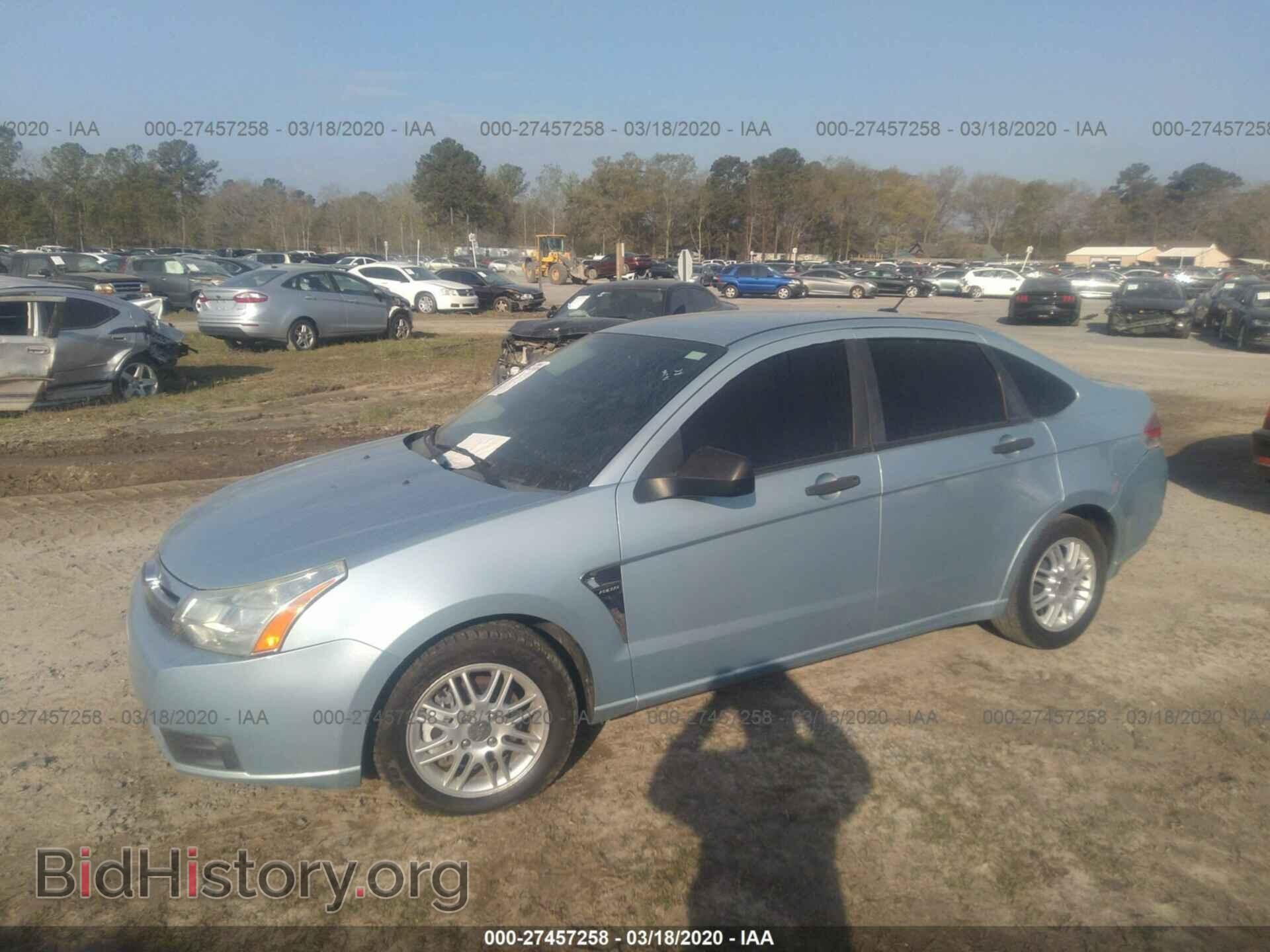 2008 FORD FOCUS - VIN: 1FAHP35N08W166814 - Фото 2