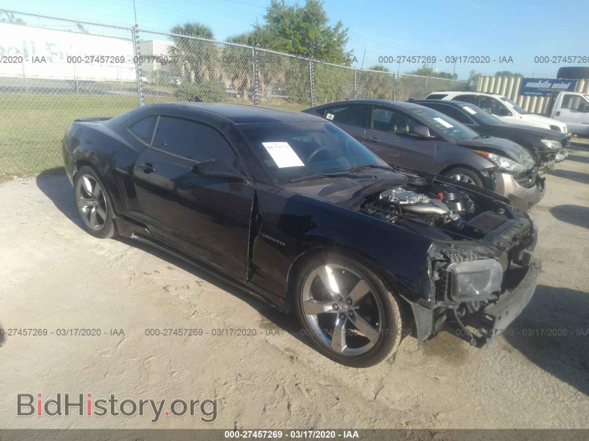 Photo 2G1FB1ED6B9152601 - CHEVROLET CAMARO 2011