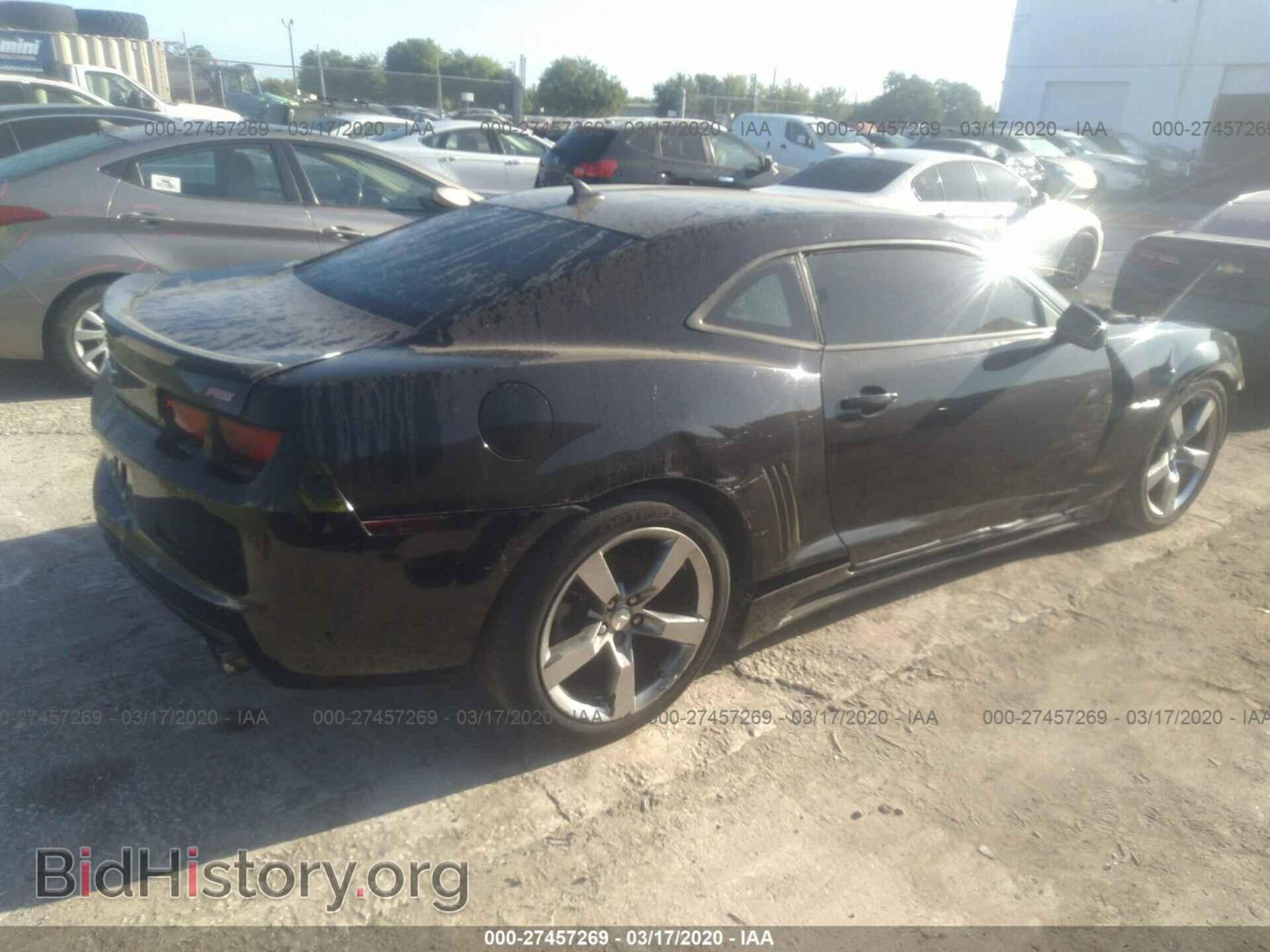 2011 CHEVROLET CAMARO - VIN: 2G1FB1ED6B9152601 - Фото 4