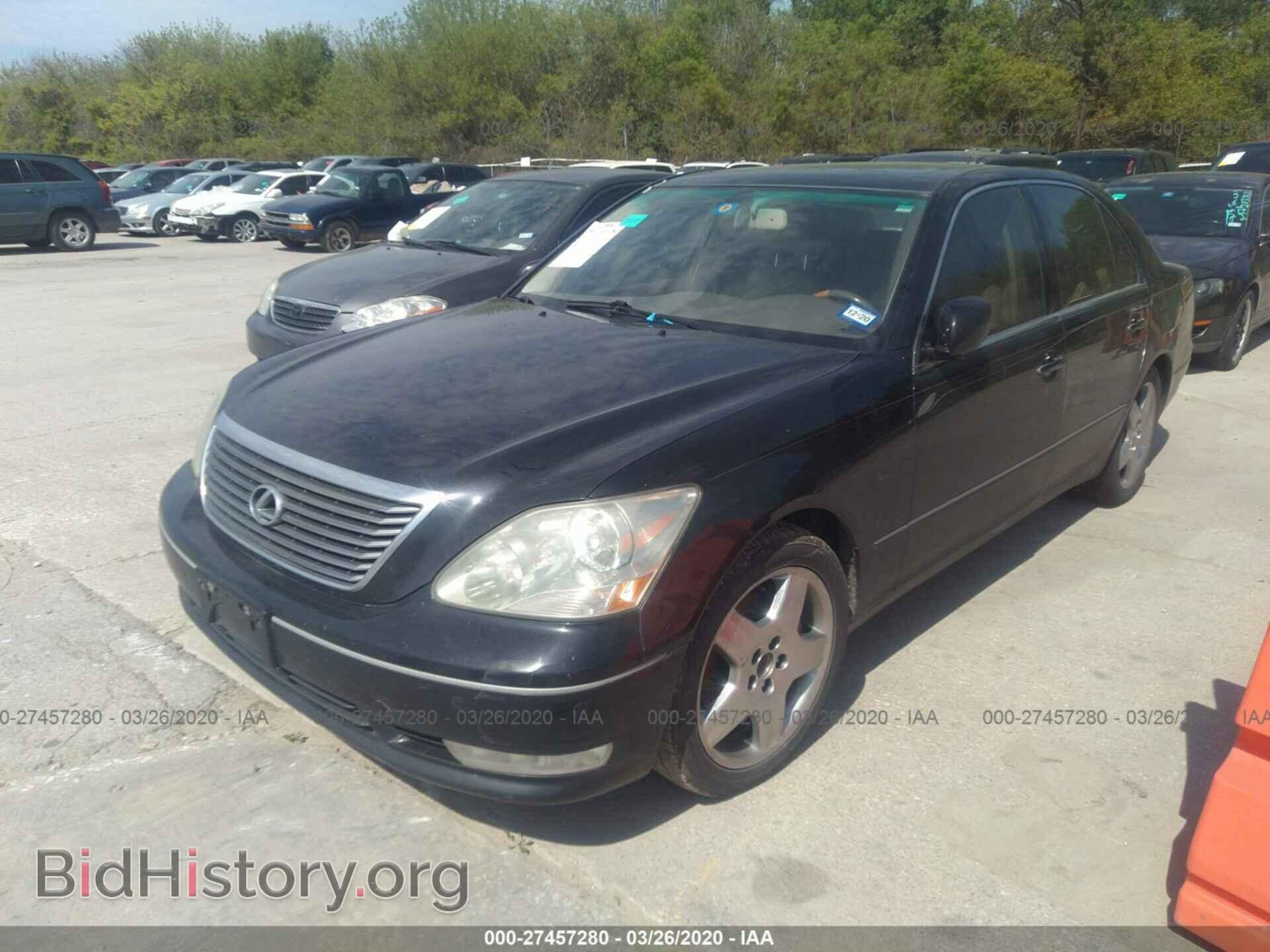 2005 LEXUS LS - VIN: JTHBN36F055028123 - Photo 2
