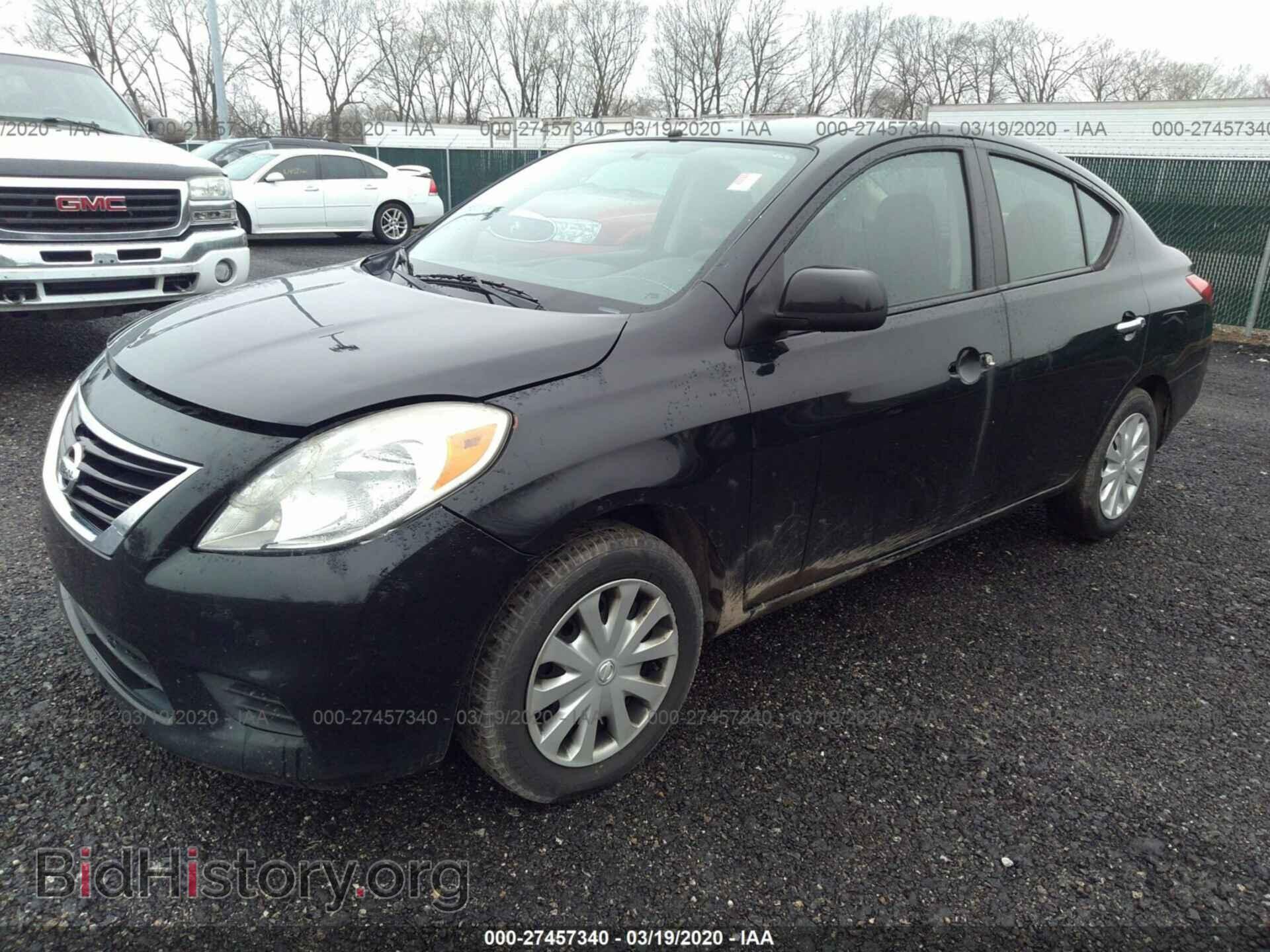 2012 NISSAN VERSA - VIN: 3N1CN7AP1CL869980 - Фото 2
