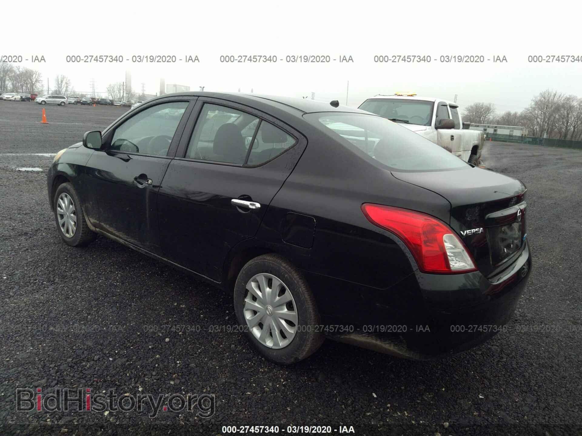 2012 NISSAN VERSA - VIN: 3N1CN7AP1CL869980 - Фото 3