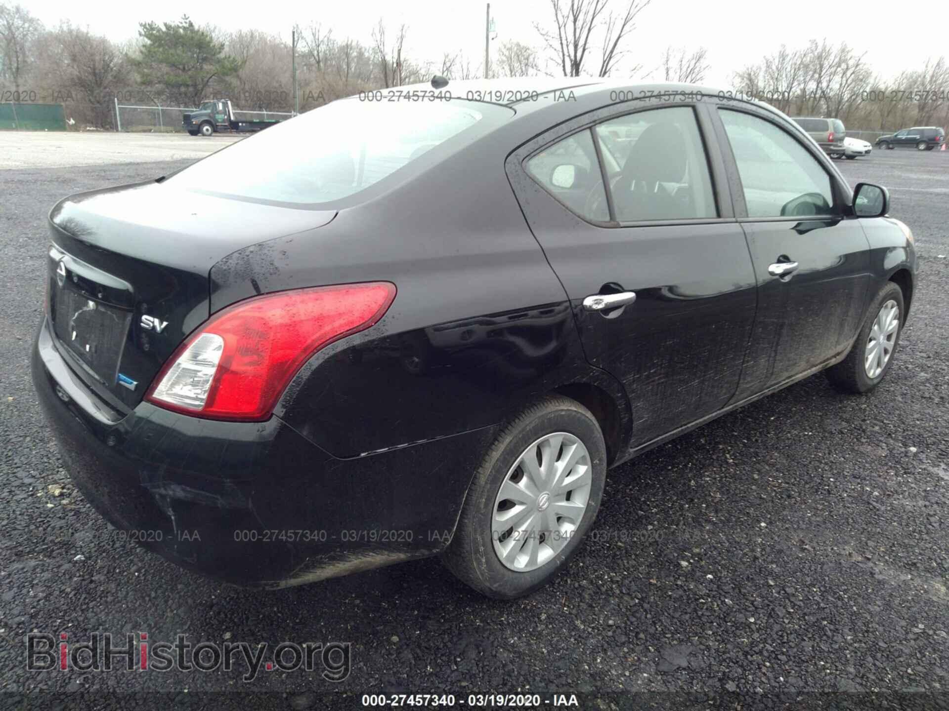2012 NISSAN VERSA - VIN: 3N1CN7AP1CL869980 - Фото 4