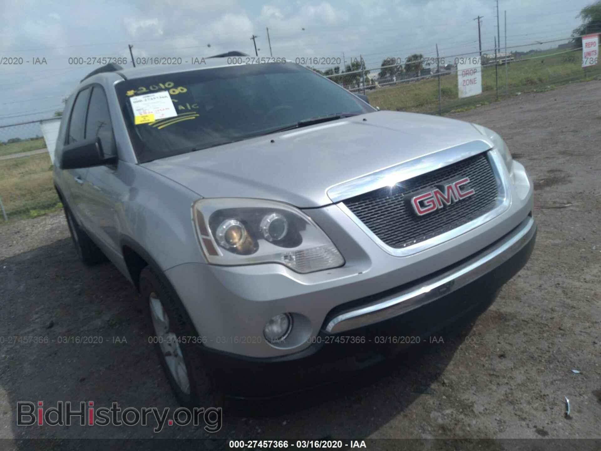 2010 GMC ACADIA - VIN: 1GKLRLED3AJ116227 - Фото 6