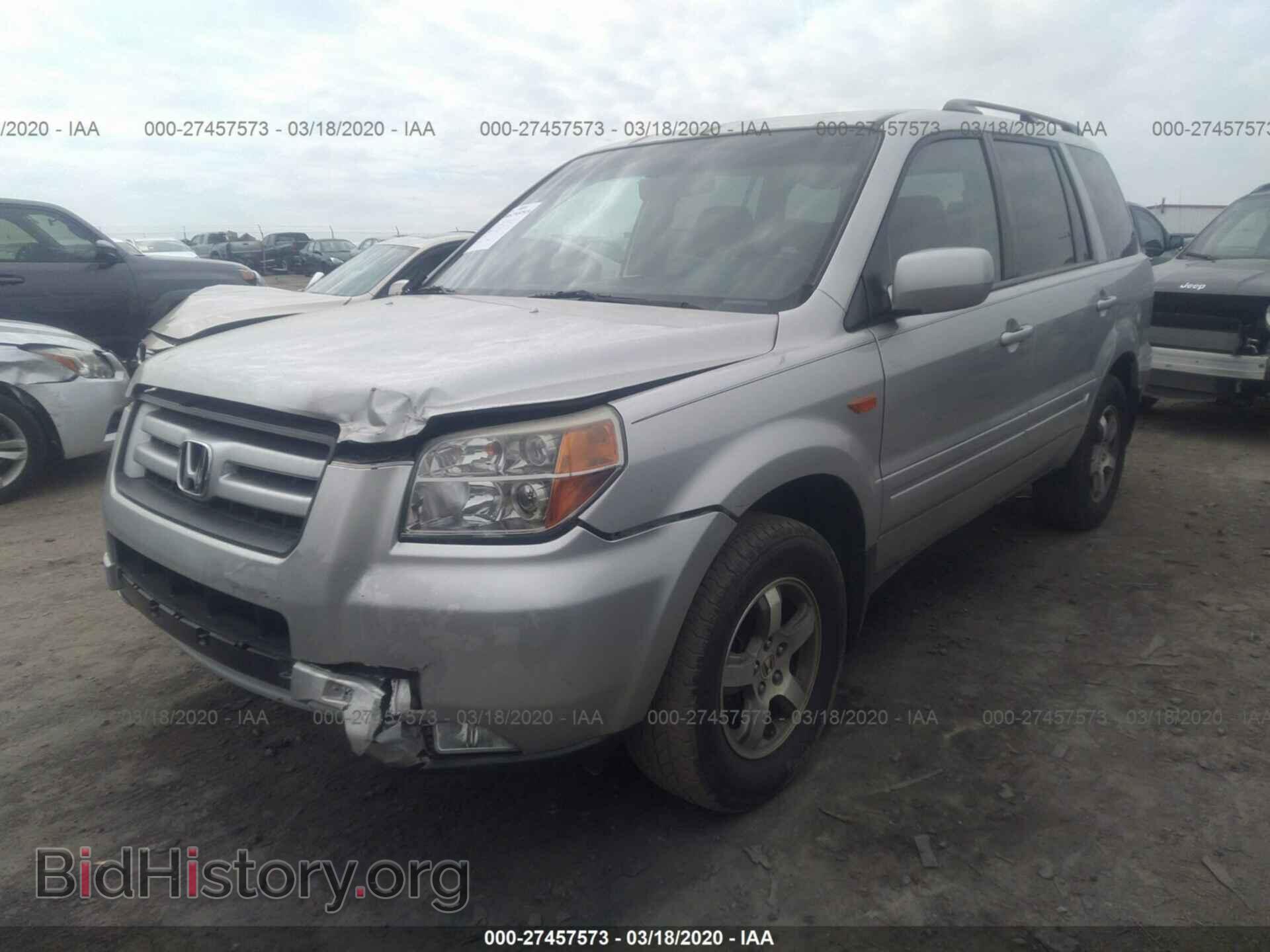 2006 HONDA PILOT - VIN: 5FNYF28636B018573 - Фото 2