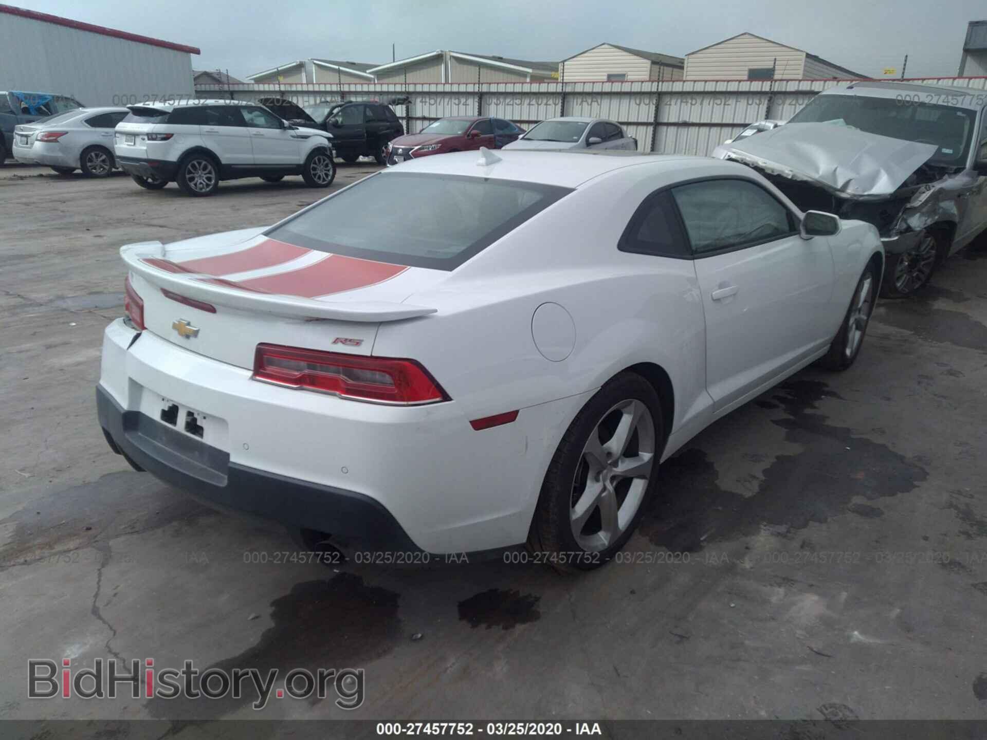 2014 CHEVROLET CAMARO - VIN: 2G1FG1E32E9311711 - Фото 4