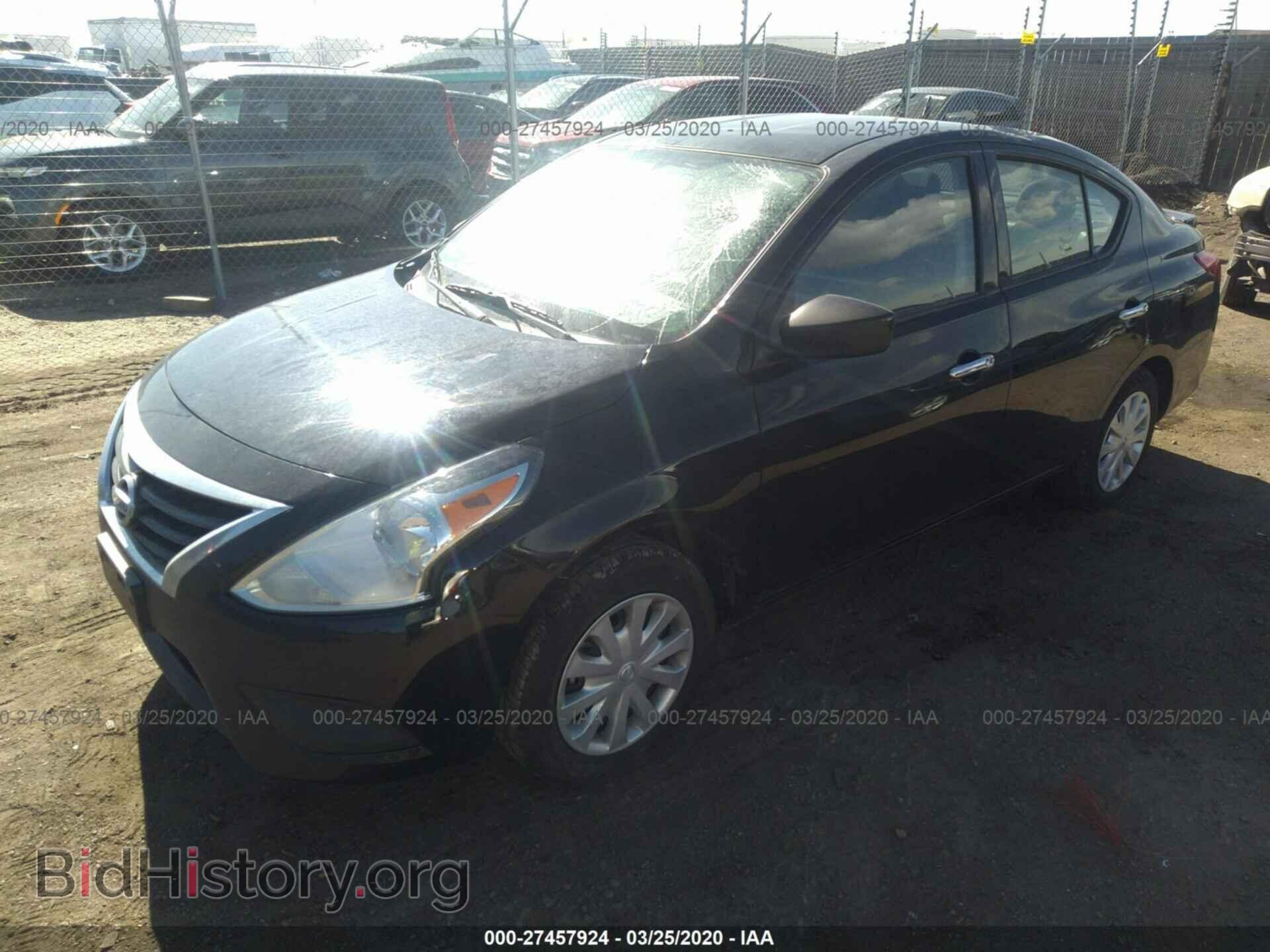 2019 NISSAN VERSA - VIN: 3N1CN7AP3KL870546 - Фото 2
