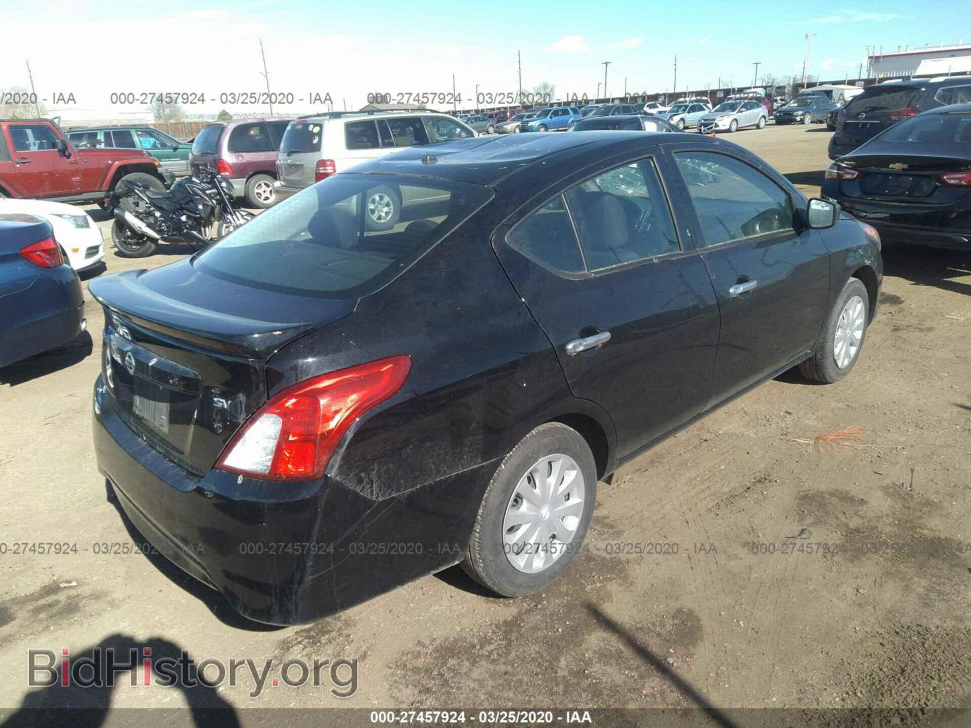 2019 NISSAN VERSA - VIN: 3N1CN7AP3KL870546 - Фото 4