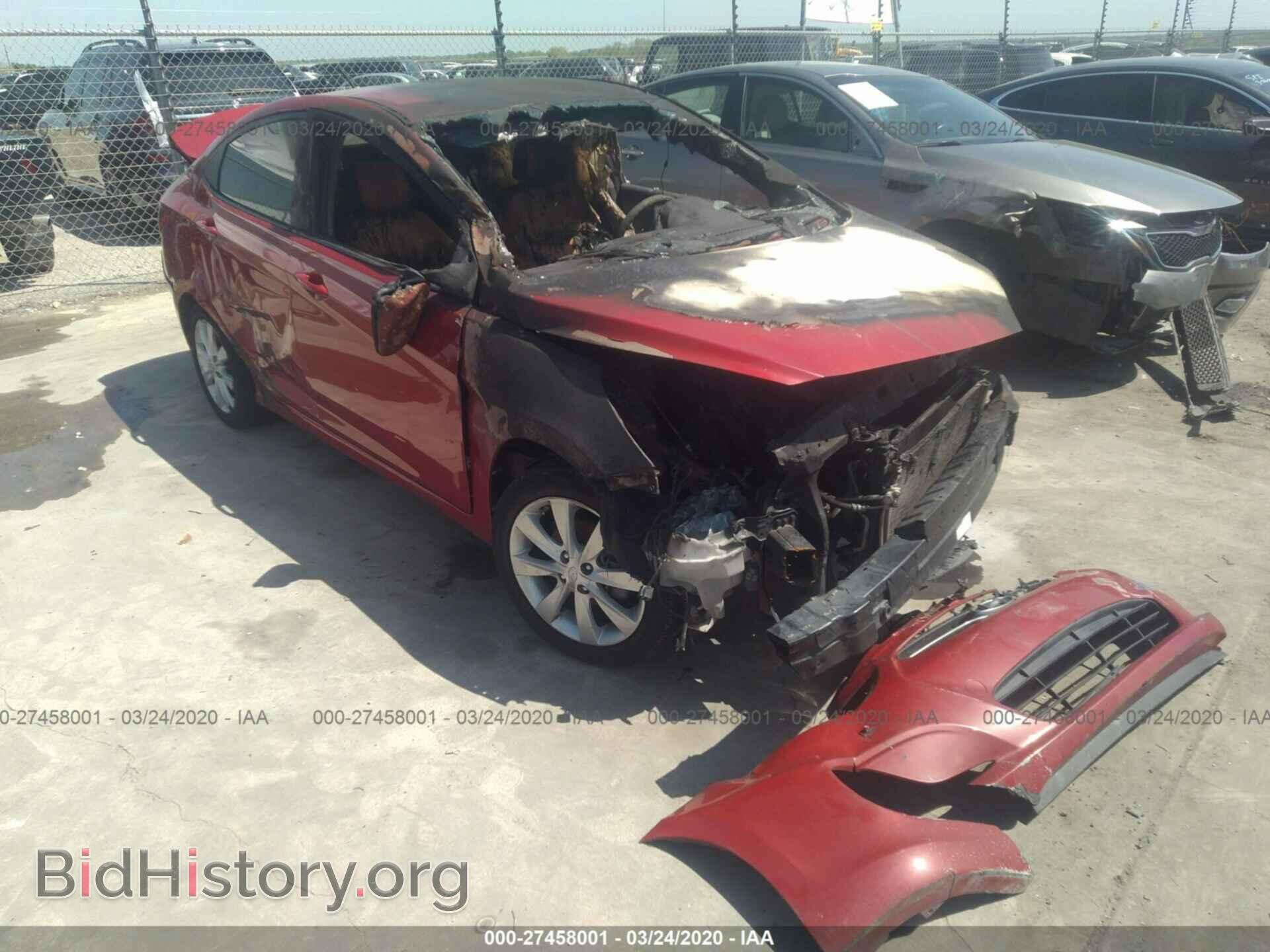 Photo KMHCU4AE0DU439373 - HYUNDAI ACCENT 2013