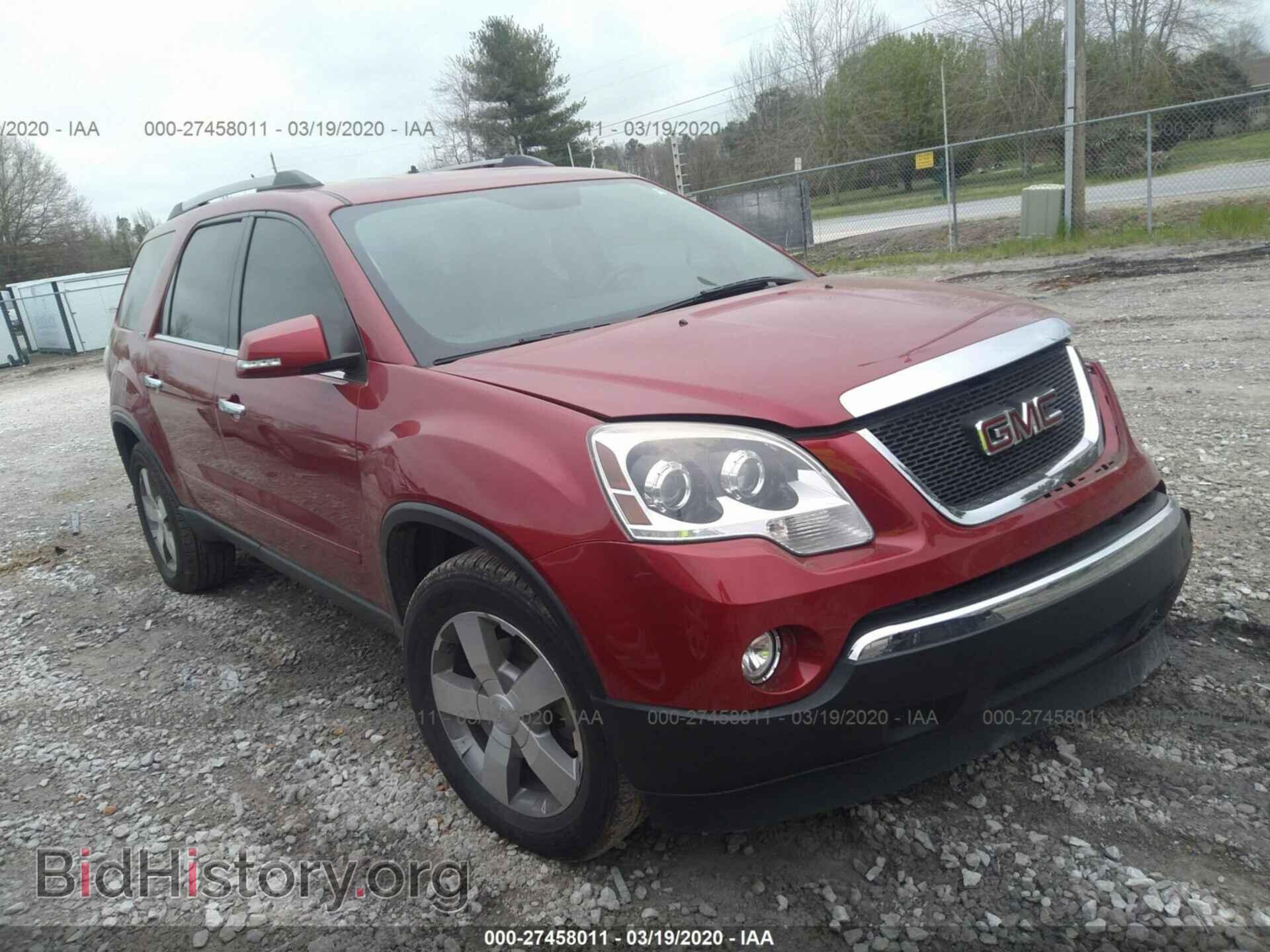 Photo 1GKKRRED8CJ360330 - GMC ACADIA 2012