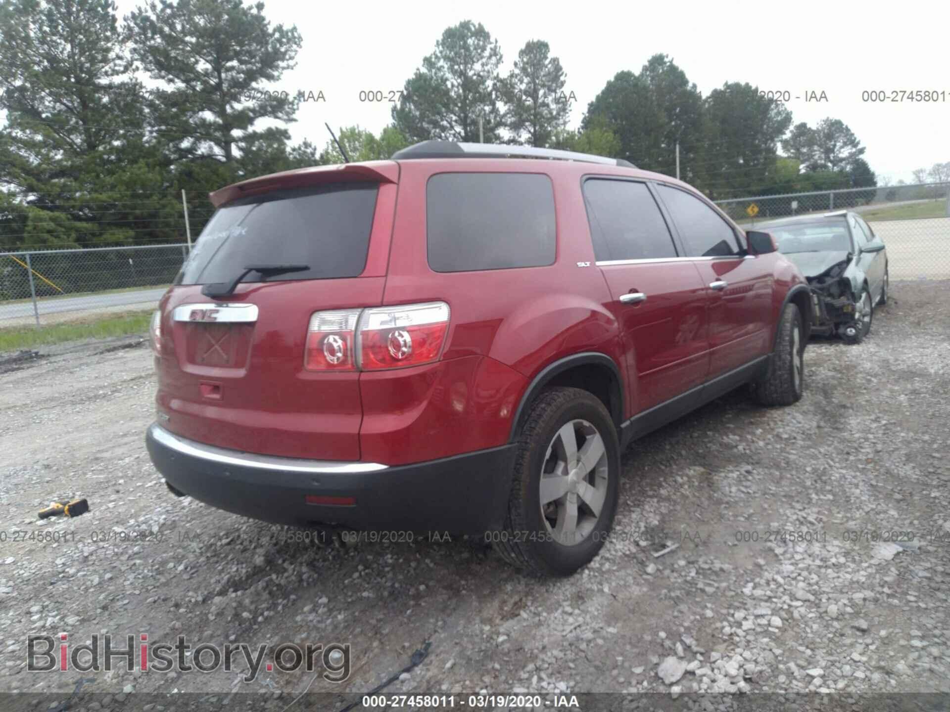 2012 GMC ACADIA - VIN: 1GKKRRED8CJ360330 - Фото 4