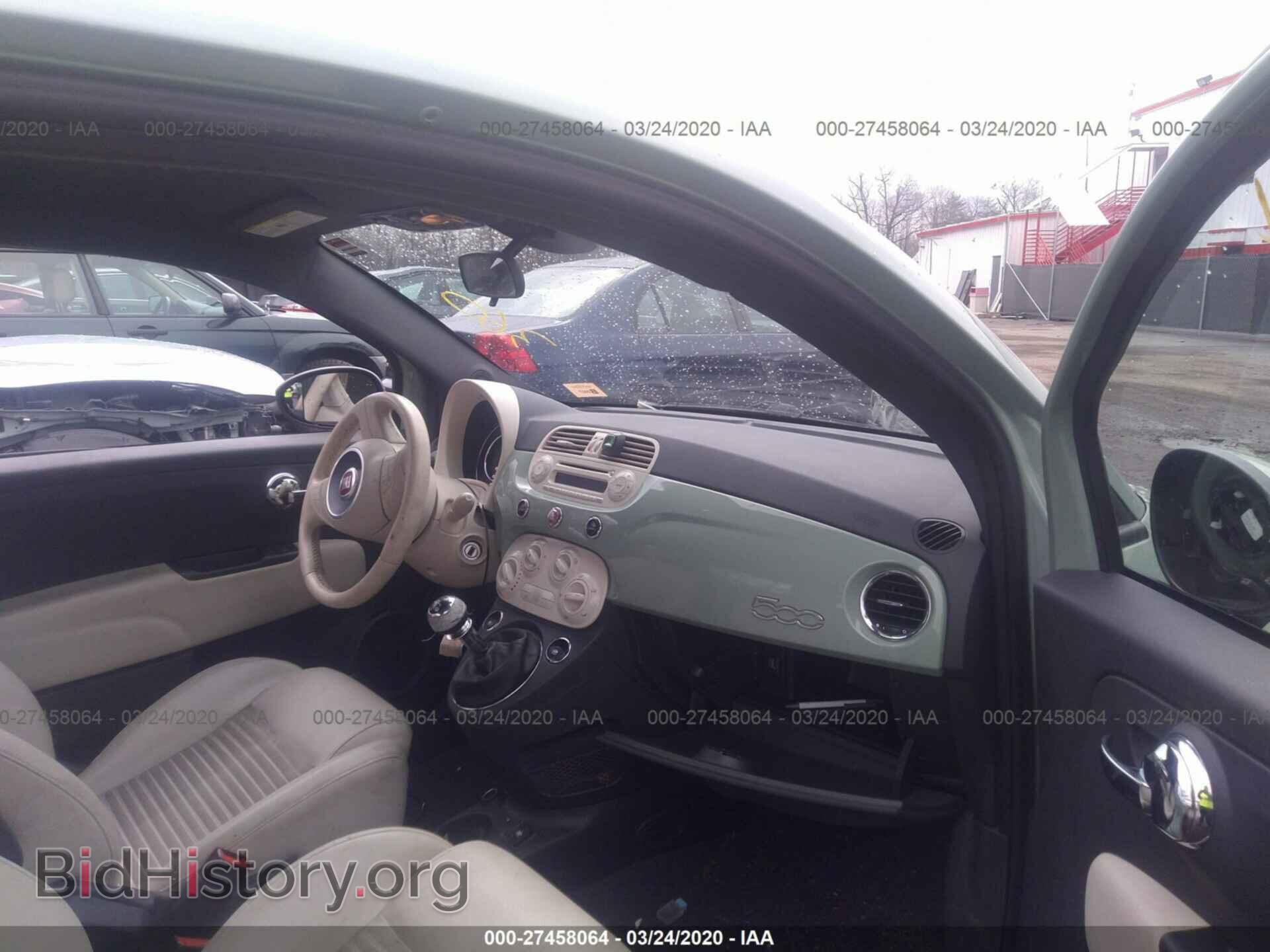 2015 FIAT 500 - VIN: 3C3CFFBR9FT652318 - Фото 5