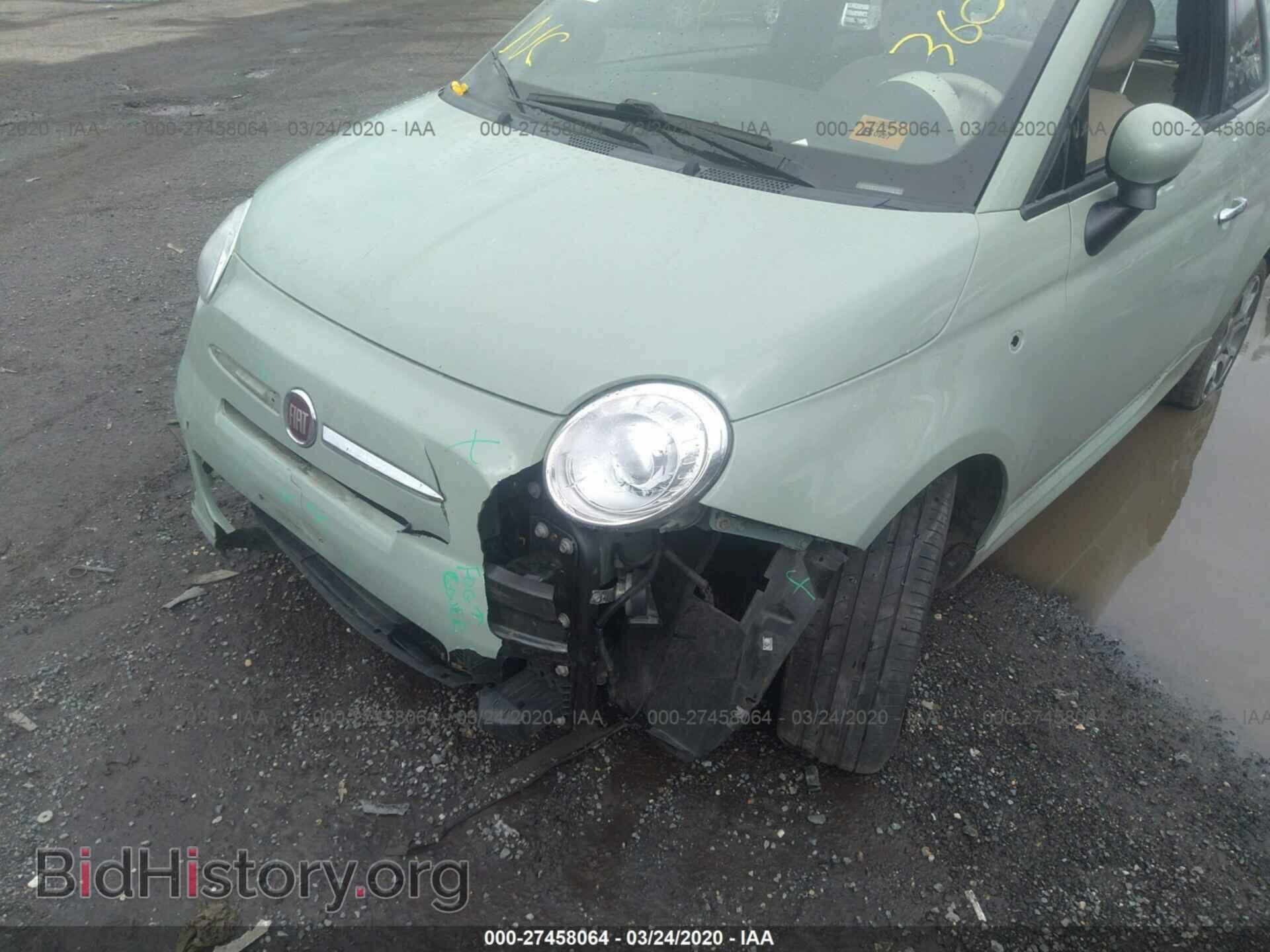 2015 FIAT 500 - VIN: 3C3CFFBR9FT652318 - Фото 6